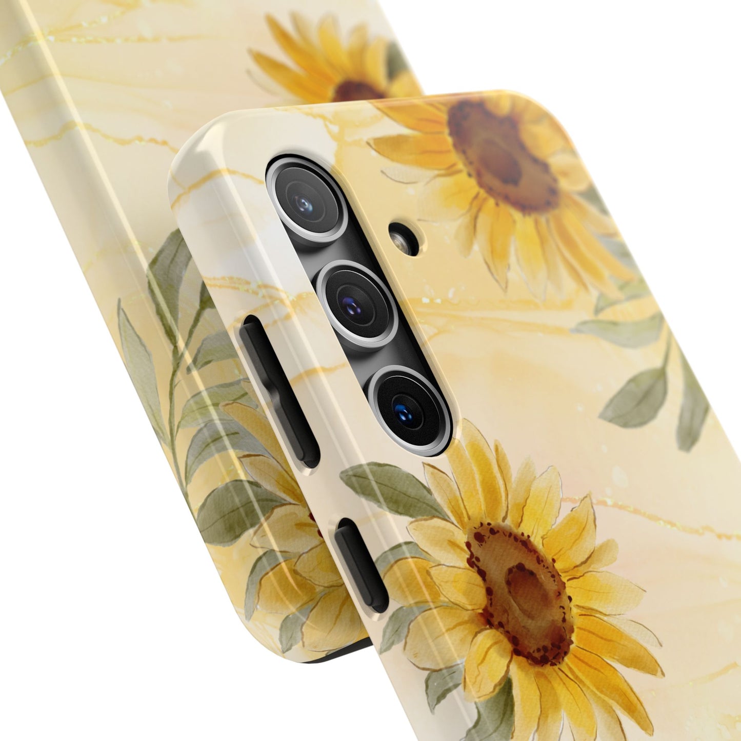 Sunflower Tough Phone Case - Floral Phone Cover, Fall Gift, Durable Phone Case, Stylish Accessory, Nature Lover Gift