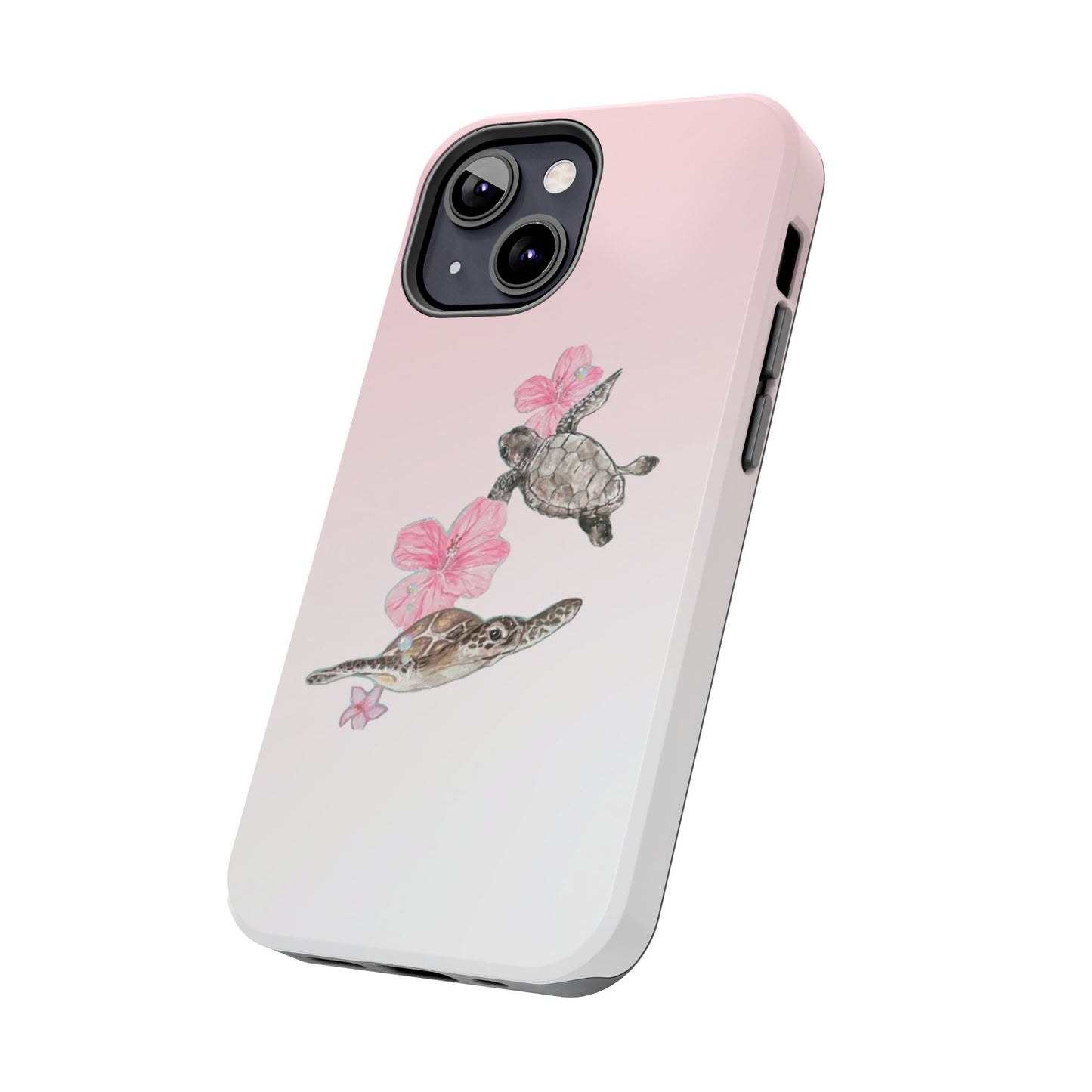 Turtle Phone Case – Tropical Tough Cover, Beach Lover Gift, Ocean Aesthetic, Durable Accessory for Summer, Fun & Functional Case