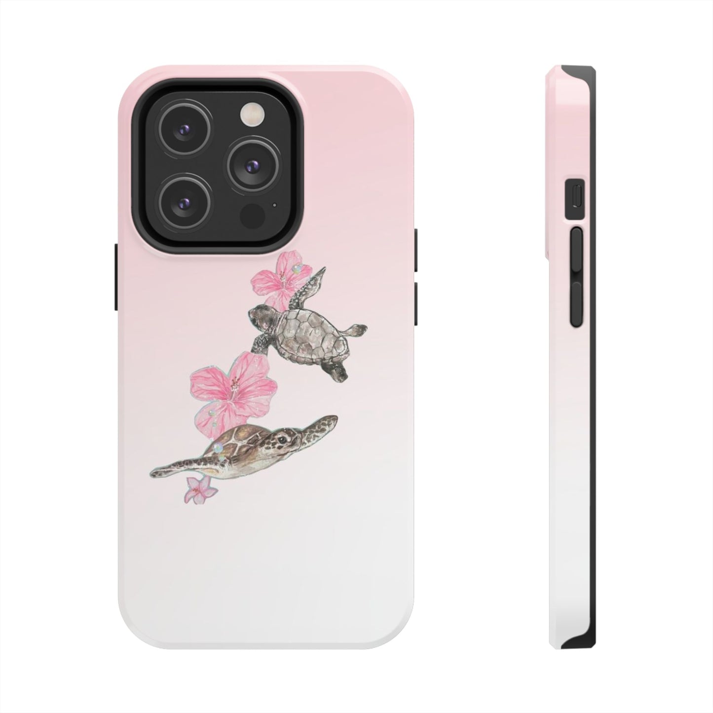 Turtle Phone Case – Tropical Tough Cover, Beach Lover Gift, Ocean Aesthetic, Durable Accessory for Summer, Fun & Functional Case