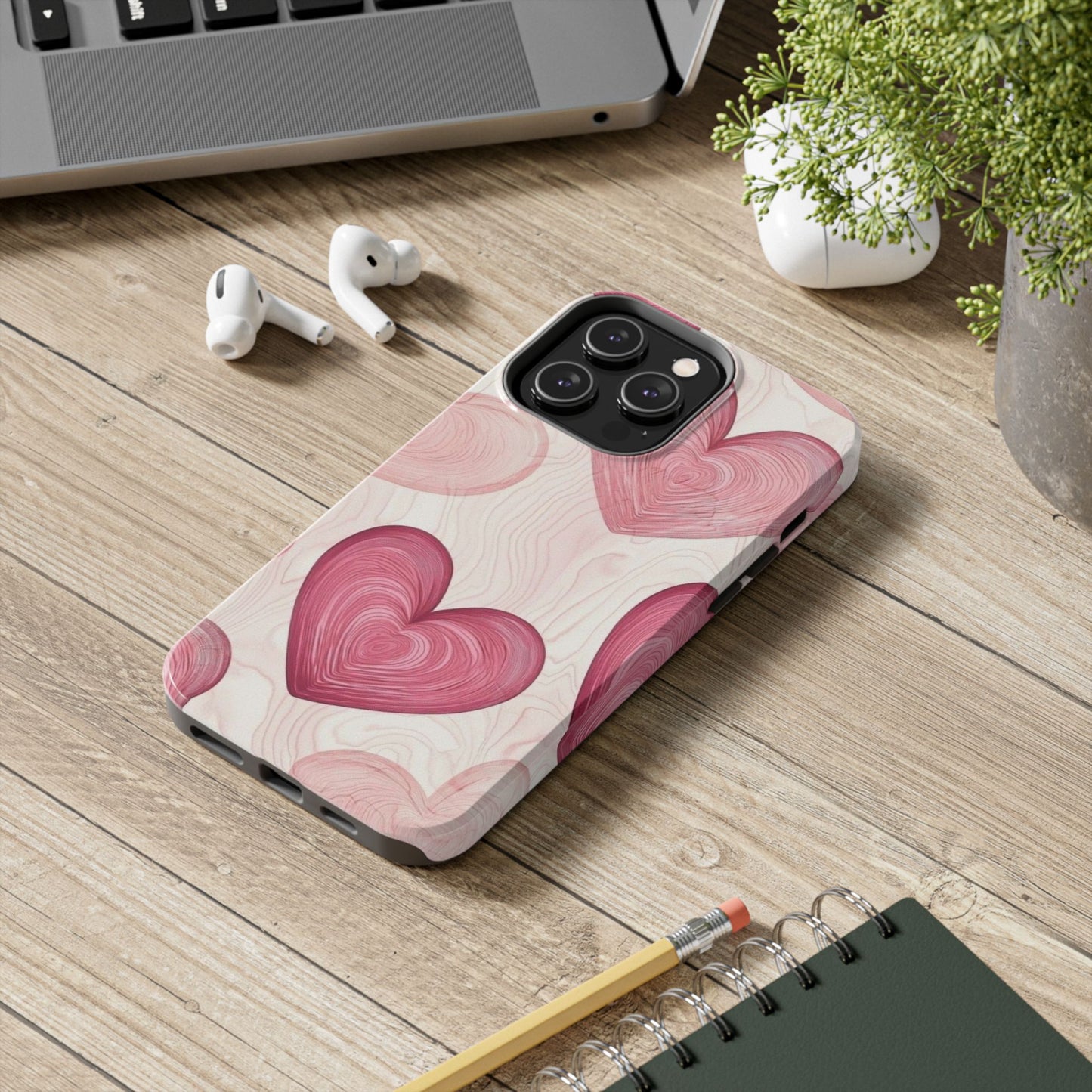 Romantic Heart Phone Cases - Cute, Durable Covers for Valentine's Day, Gift for Her, Love Decor, Phone Accessories