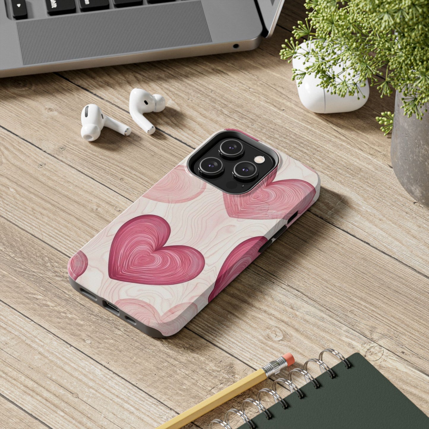 Romantic Heart Phone Cases - Cute, Durable Covers for Valentine's Day, Gift for Her, Love Decor, Phone Accessories