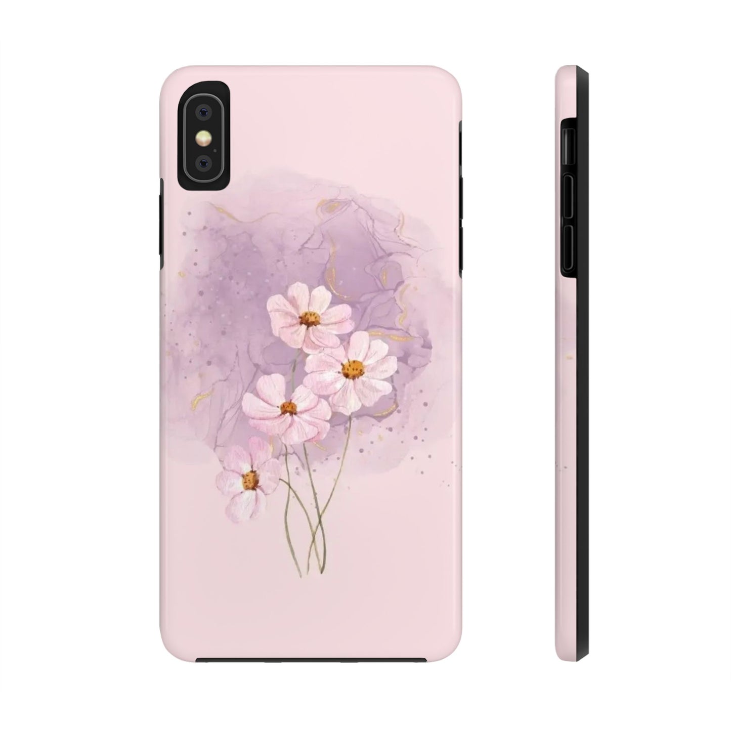 Floral Tough Phone Cases, Protective Phone Cover, Flower Design Case, Stylish Gift for Her, Mother’s Day, Birthday Present