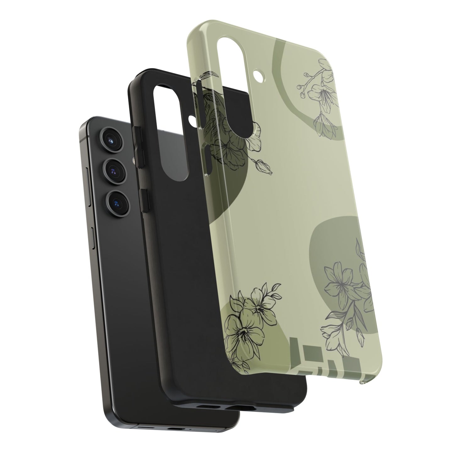 Floral Tough Phone Cases | Stylish Phone Protection | Gift for Her | Eco-friendly Accessories | Trendy Phone Cover