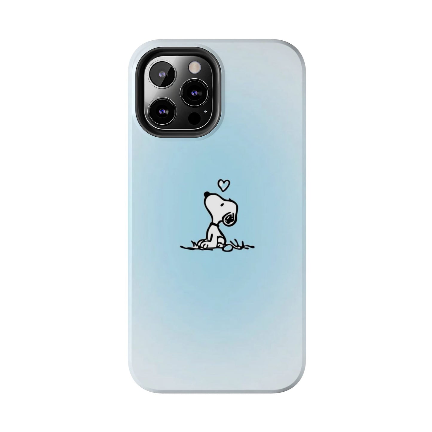 Snoopy Love Tough Phone Cases, Durable Phone Covers for Dog Lovers, Cute Gift for Birthdays, Valentine's Day, Pet Enthusiasts