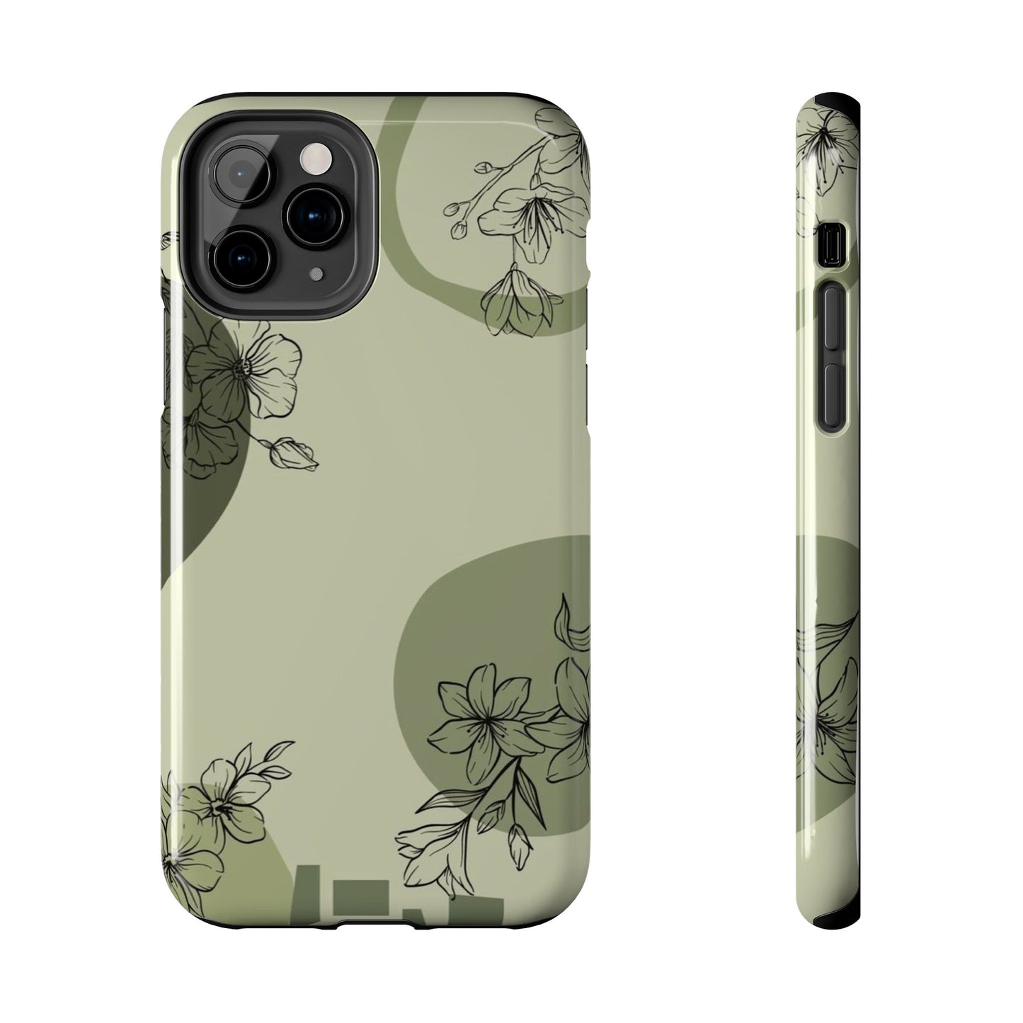 Floral Tough Phone Cases | Stylish Phone Protection | Gift for Her | Eco-friendly Accessories | Trendy Phone Cover