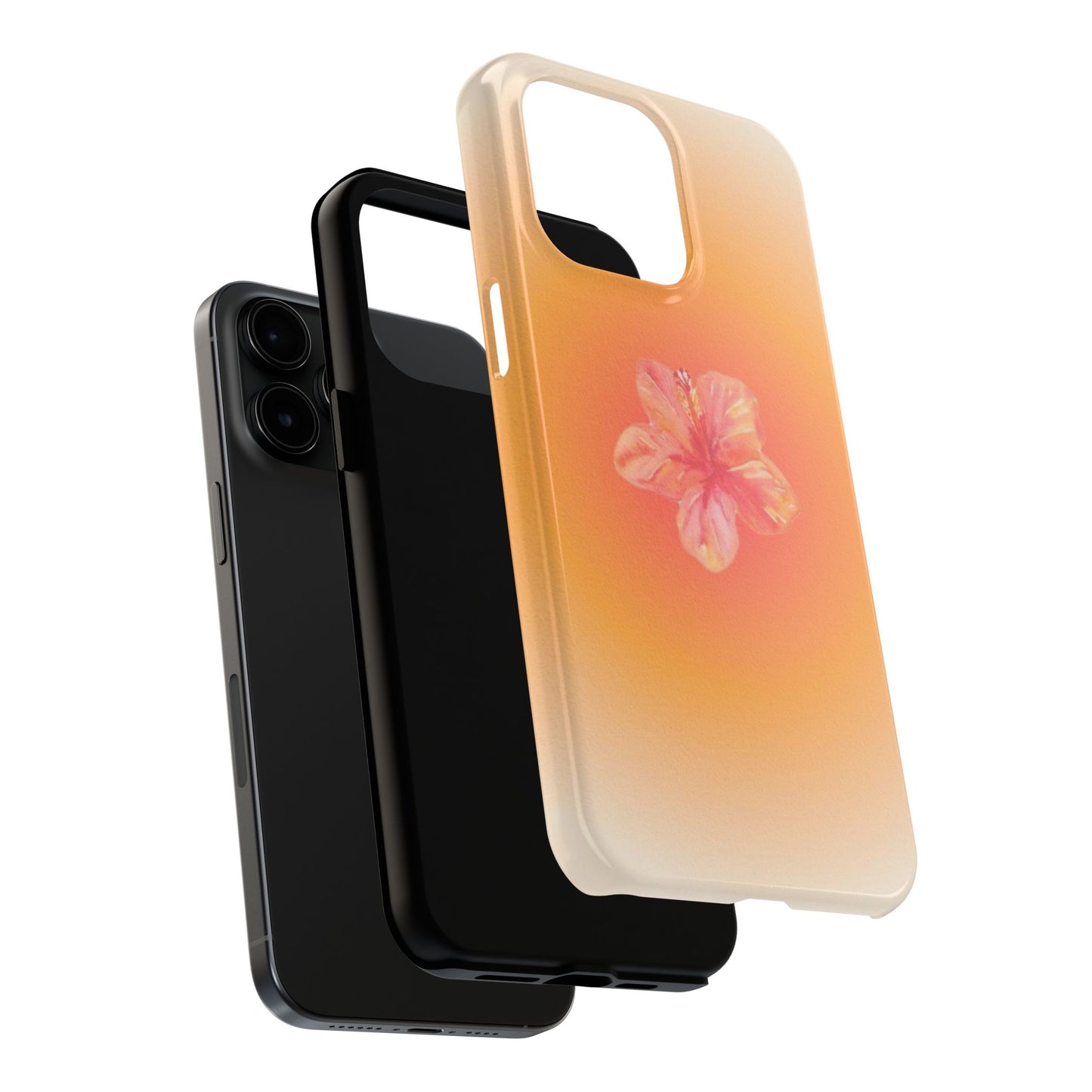 Tropical Floral Tough Phone Cases - Stylish Protection for Adventurers, Summer Vibes, Gifts for Nature Lovers, Vacation Essentials