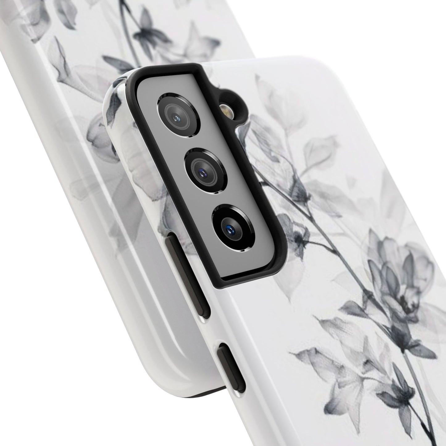 Elegant Floral Tough Phone Cases, Durable Phone Cover, Gift for Her, Protective Case, Floral Design, Stylish Accessory