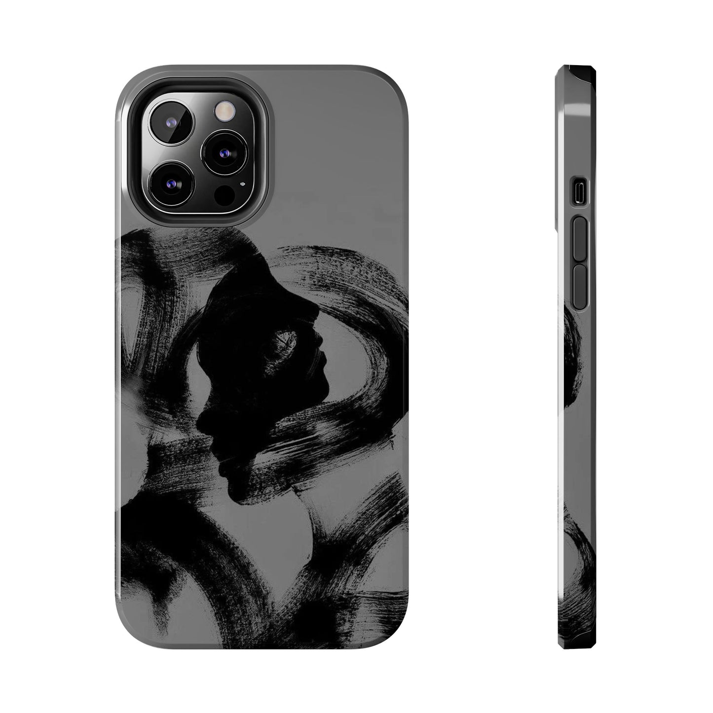 Stylish Tough Phone Cases, Unique Phone Covers for Art Lovers, Edgy Smartphone Accessories, Gifts for Friends, Minimalist Design