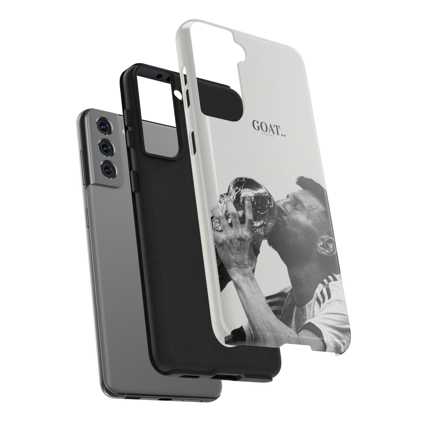 Soccer GOAT Phone Case, Tough Phone Case, Sports Accessory, Gift for Soccer Fans, Mens Birthday Gift, Unique Phone Cover