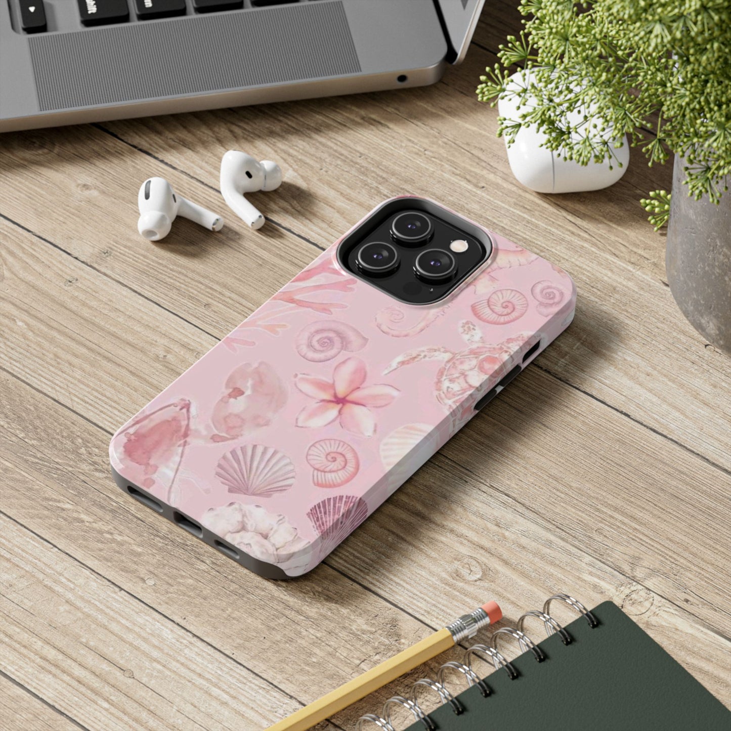 Tough Phone Case with Ocean Theme, Tropical Nautical Design, Ideal Gift, Beach Vibes, Phone Accessories