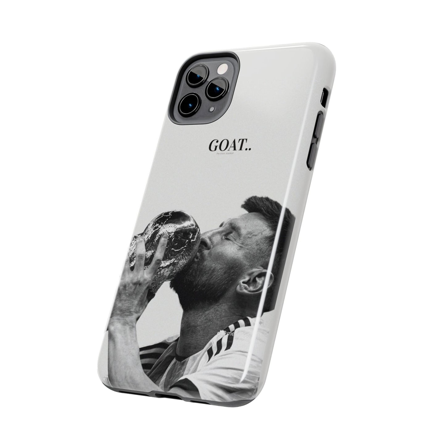 Soccer GOAT Phone Case, Tough Phone Case, Sports Accessory, Gift for Soccer Fans, Mens Birthday Gift, Unique Phone Cover
