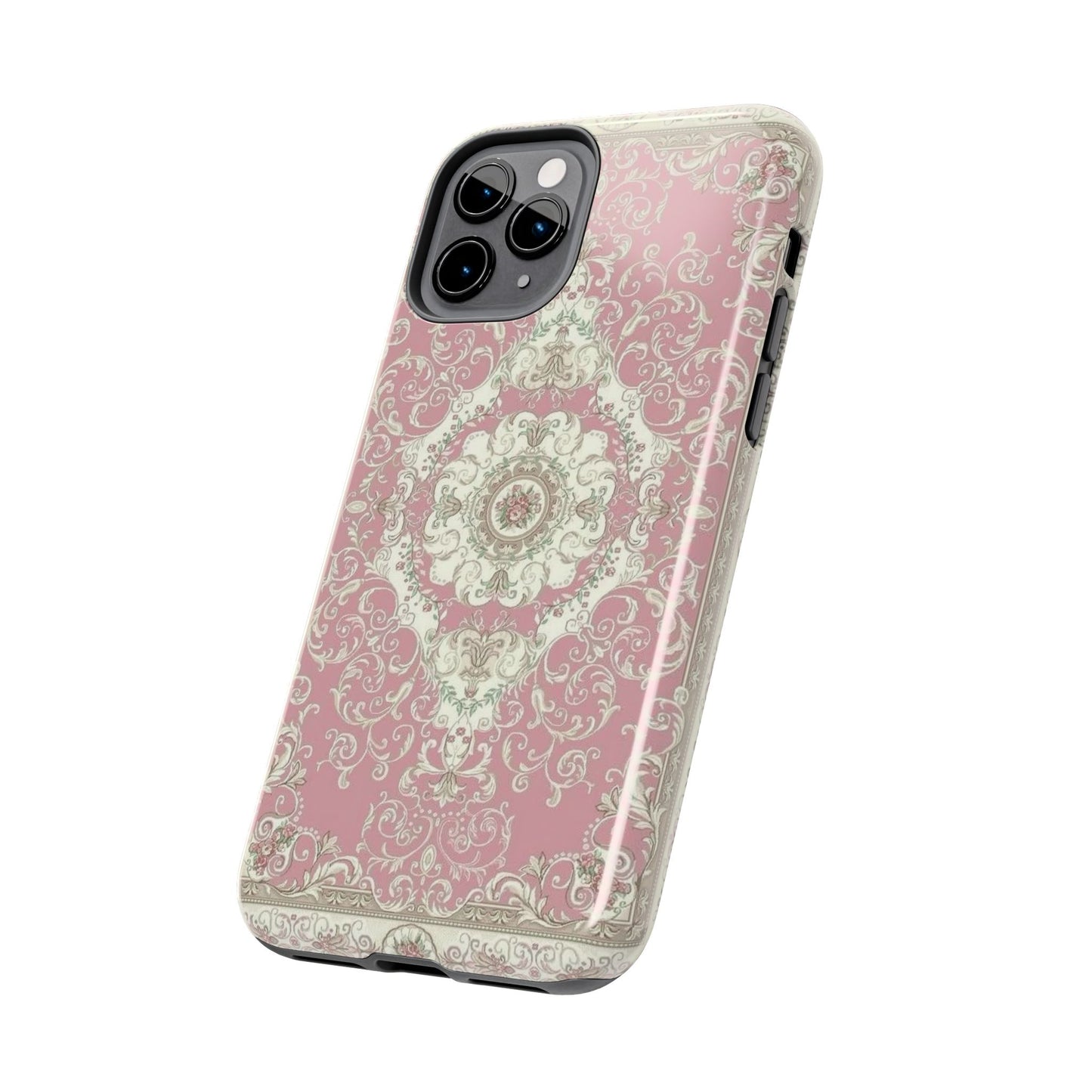 Elegant Floral Tough Phone Cases, Stylish Phone Covers, Durable Tech Accessories, Decorative Phone Protection, Trendy Gift for Her