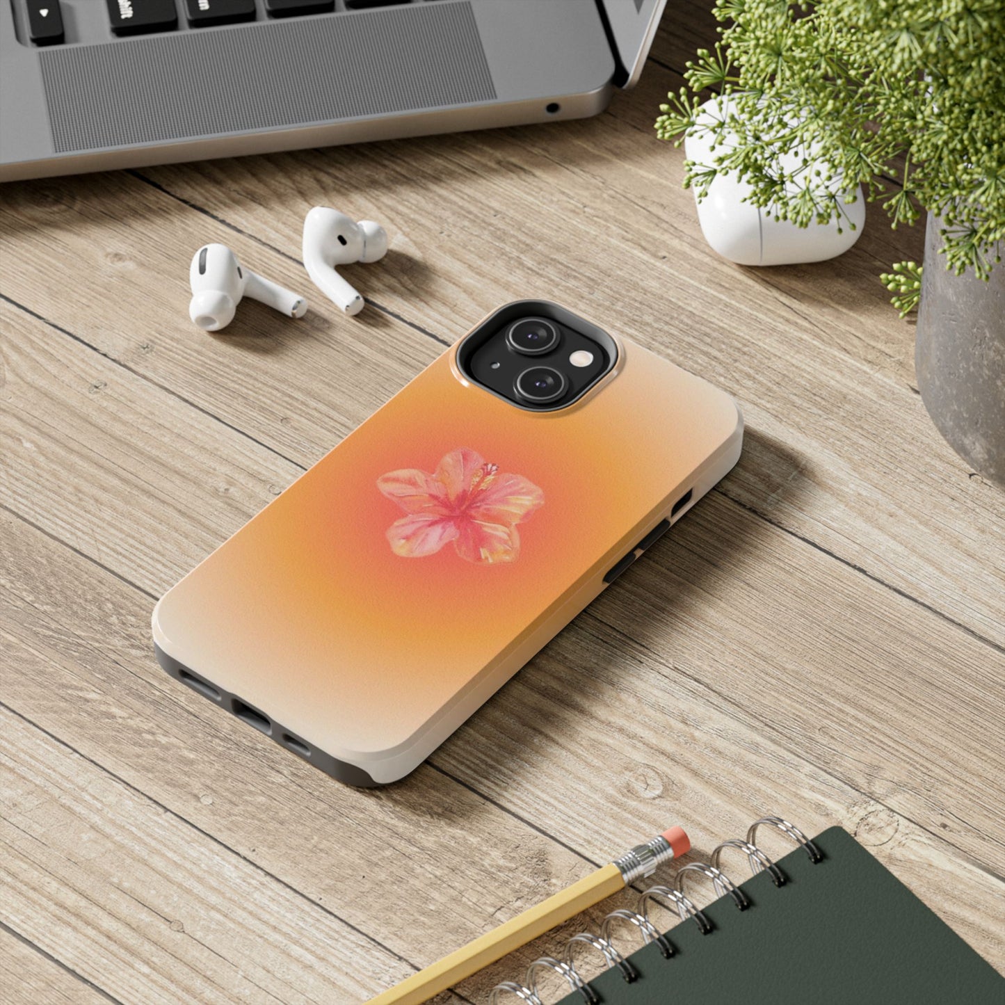 Tropical Floral Tough Phone Cases - Stylish Protection for Adventurers, Summer Vibes, Gifts for Nature Lovers, Vacation Essentials