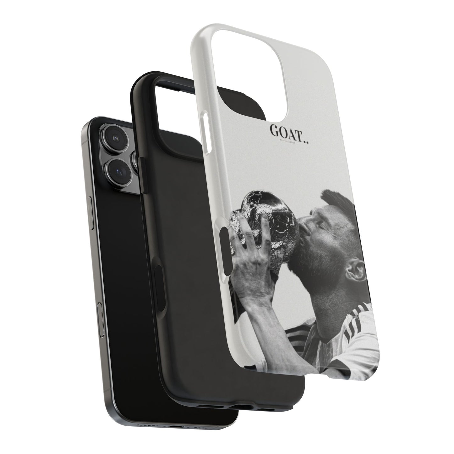 Soccer GOAT Phone Case, Tough Phone Case, Sports Accessory, Gift for Soccer Fans, Mens Birthday Gift, Unique Phone Cover