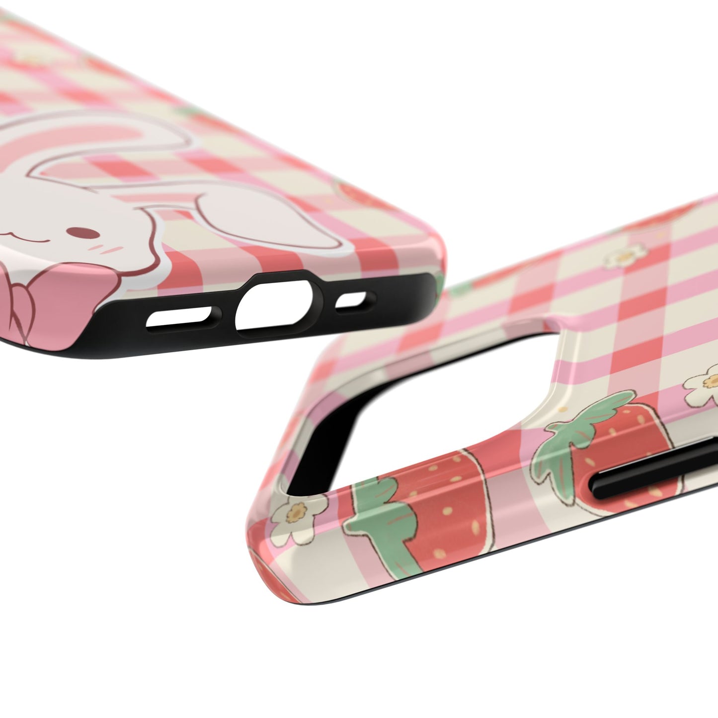 Cute Strawberry Bunny Phone Case