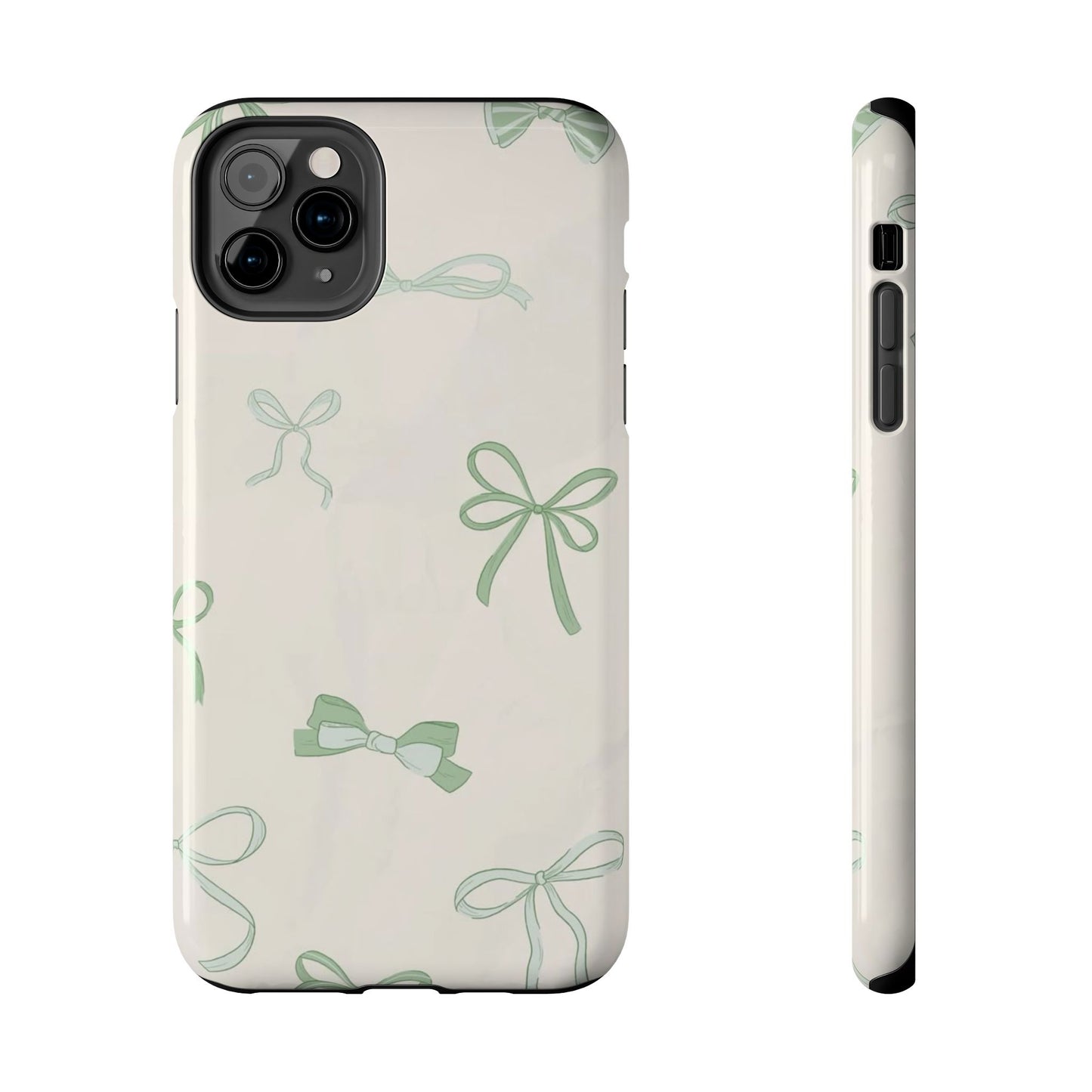 Delicate Bow Phone Cases, Floral Phone Covers, Cute Tech Accessories, Gift for Her, Pastel Aesthetic, Birthday Gifts