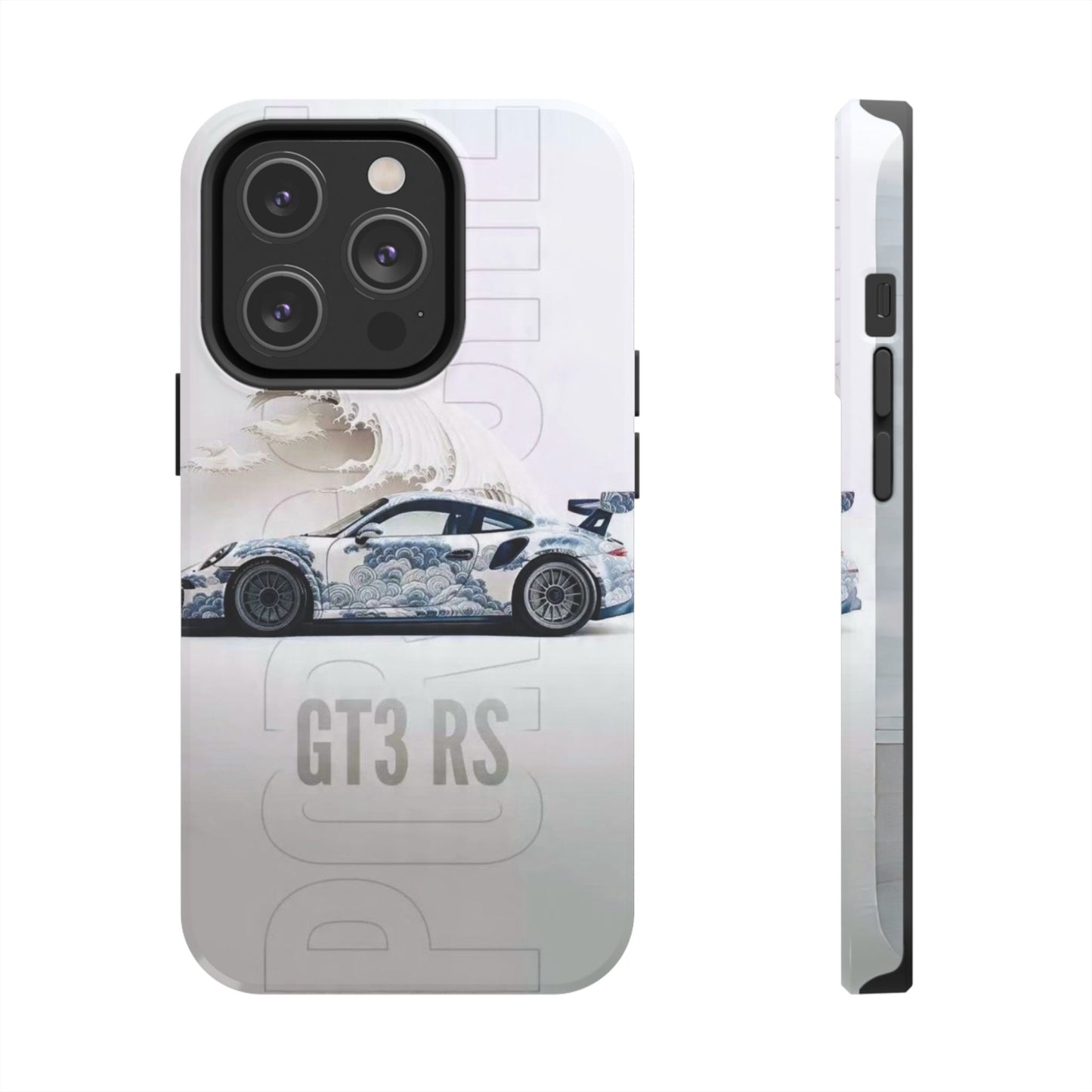 Porsche GT3 RS Tough Phone Case, Durable Phone Cover, Automotive Enthusiast Gift, Car Lover Accessory, Racing-Themed Protection