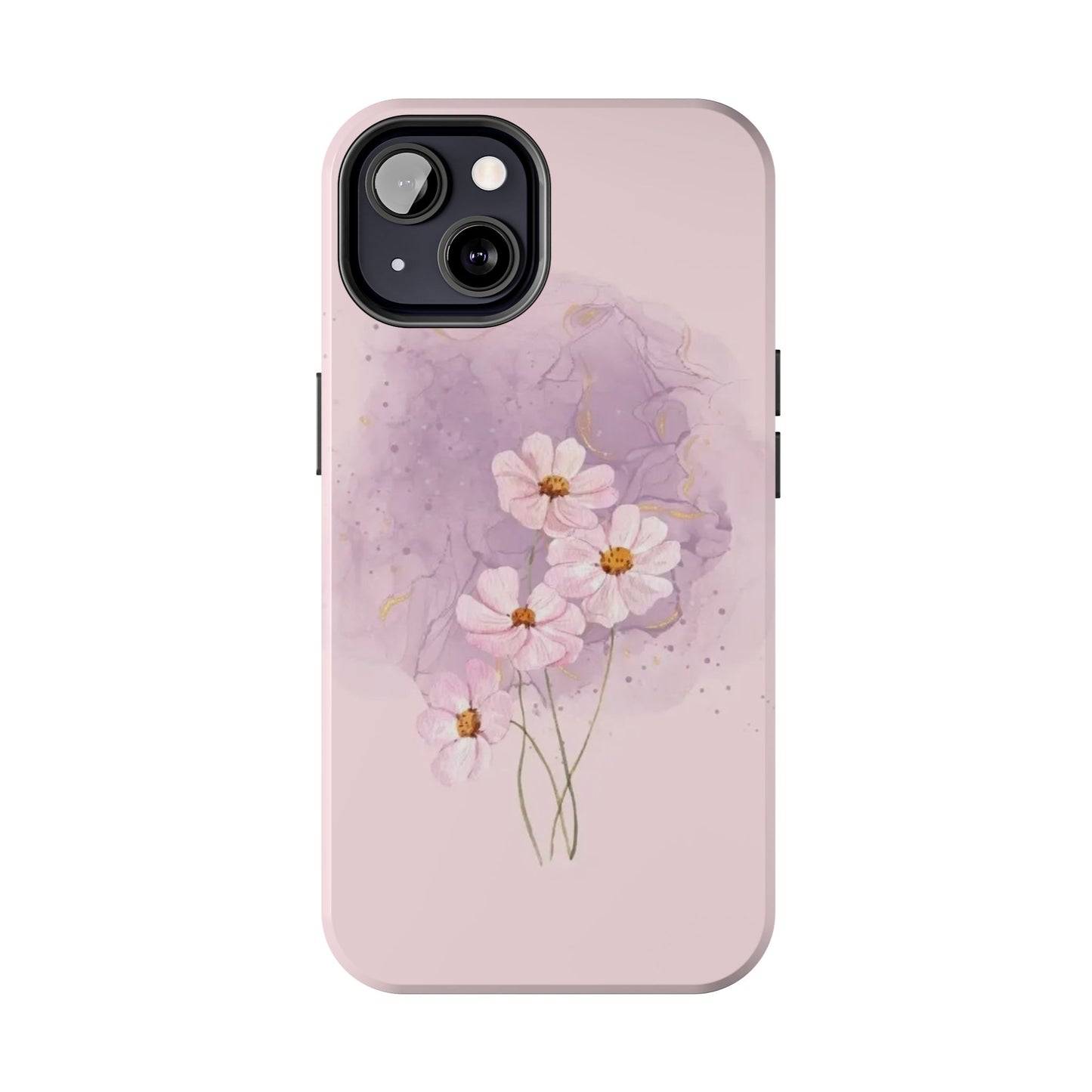 Floral Tough Phone Cases, Protective Phone Cover, Flower Design Case, Stylish Gift for Her, Mother’s Day, Birthday Present