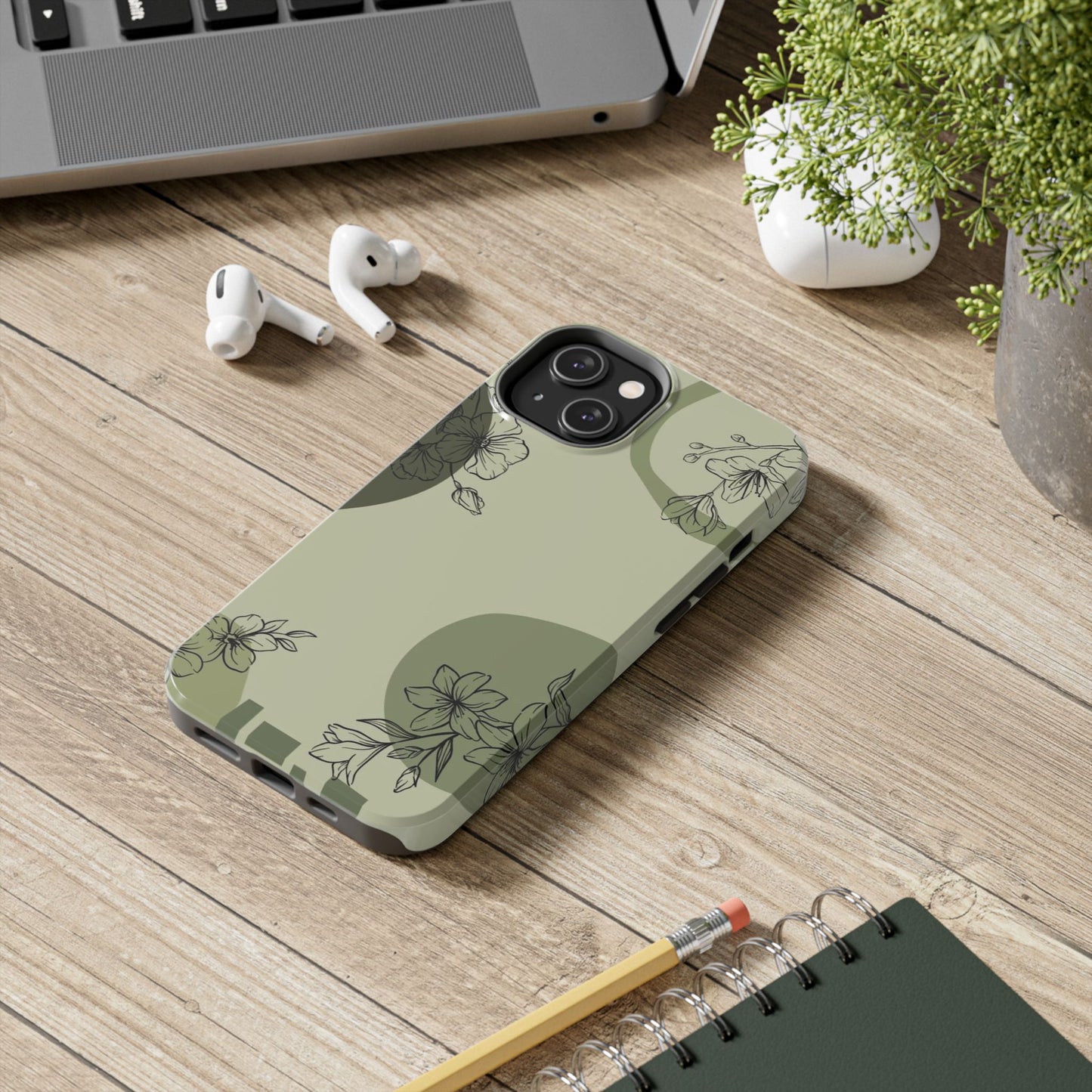 Floral Tough Phone Cases | Stylish Phone Protection | Gift for Her | Eco-friendly Accessories | Trendy Phone Cover