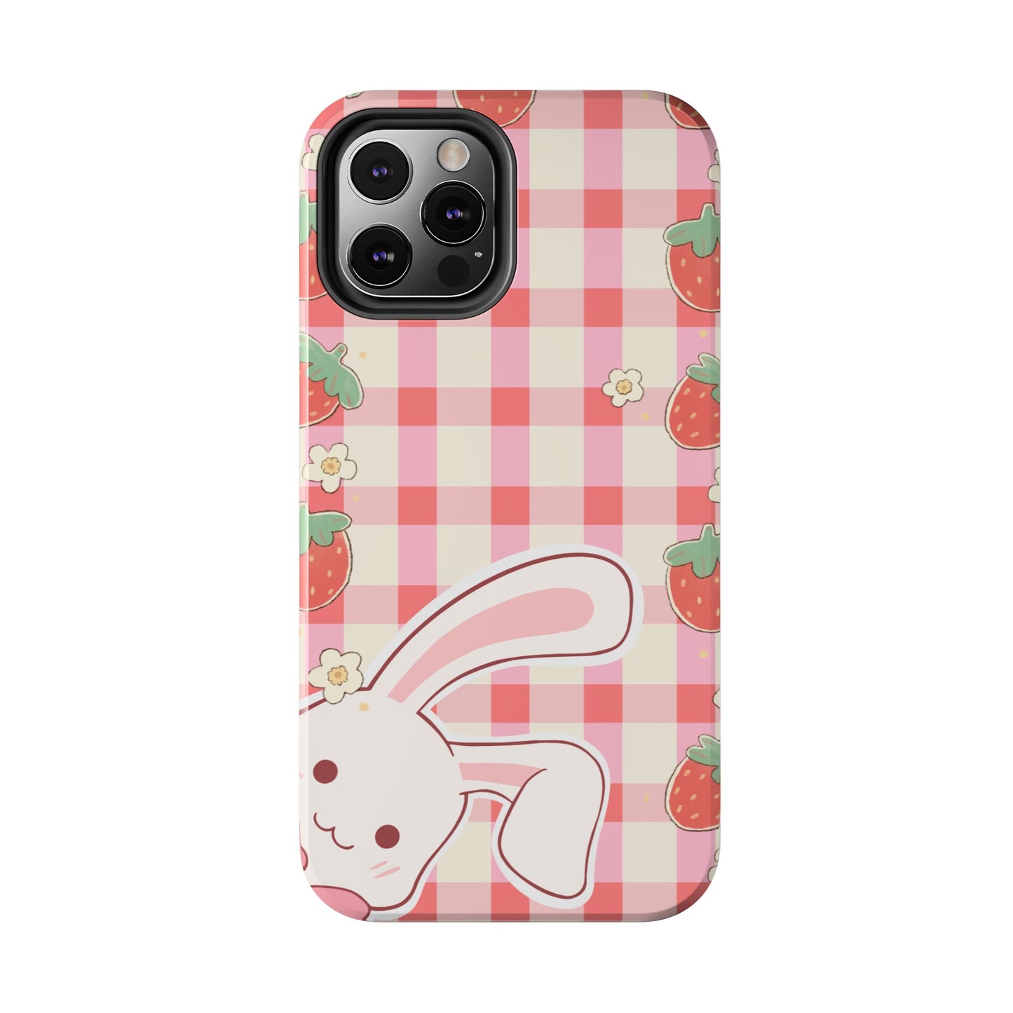 Cute Strawberry Bunny Phone Case