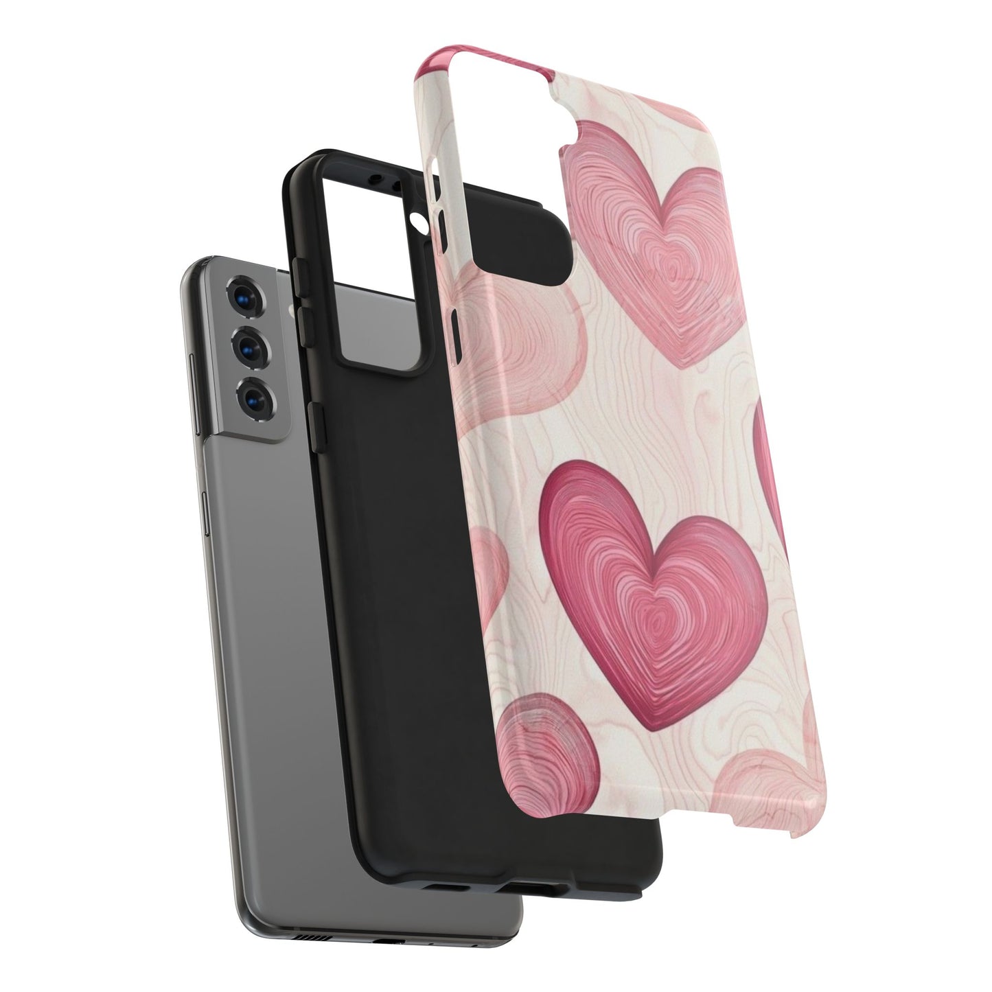 Romantic Heart Phone Cases - Cute, Durable Covers for Valentine's Day, Gift for Her, Love Decor, Phone Accessories
