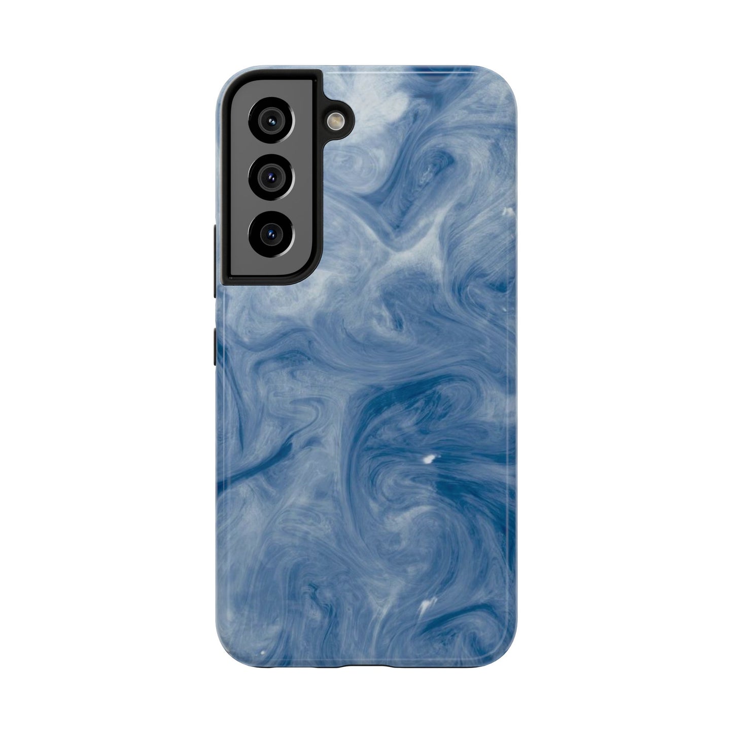Marble Blue Tough Phone Cases, Phone Protection, Unique Design, Fashion Accessory, Gift for Her, Trendy Smartphone Cover