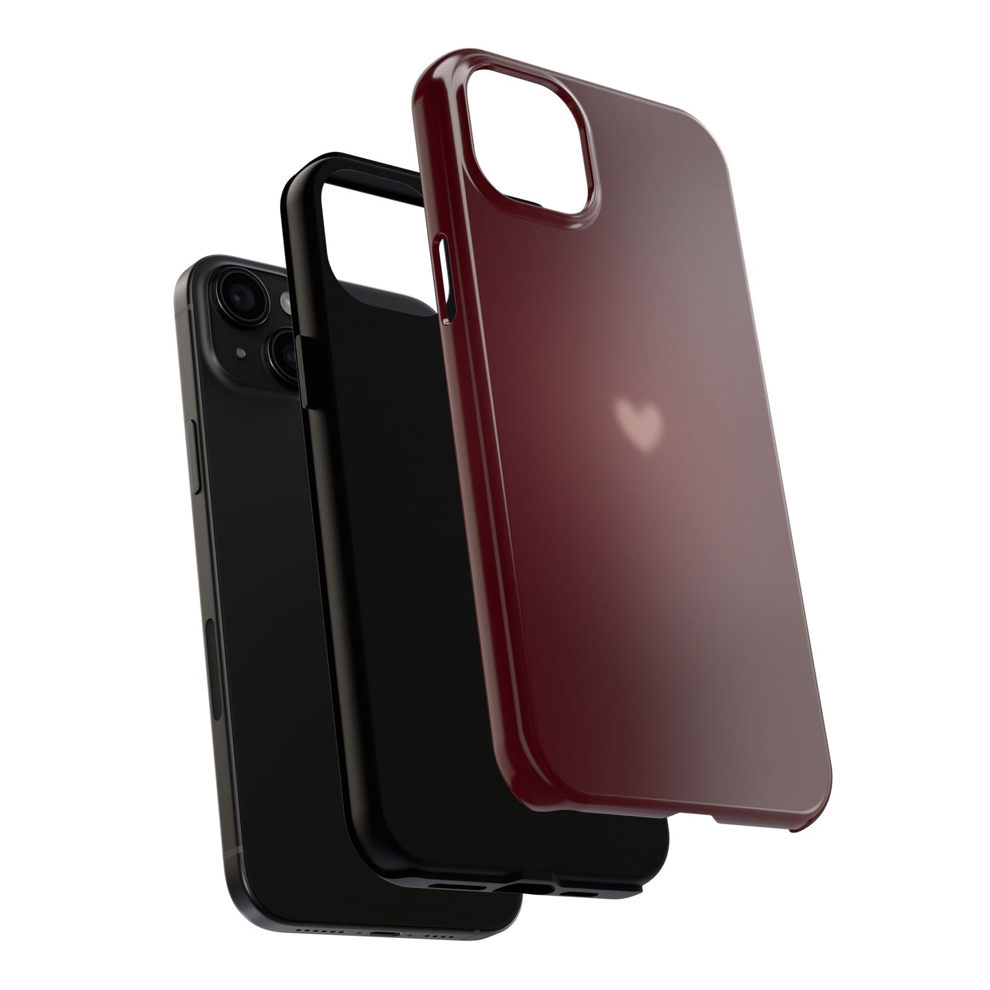 Heartbeat Tough Phone Cases, Secure Cell Phone Cover, Durable Gift for Couples, Valentine’s Day Essentials, Cute Tech Accessories