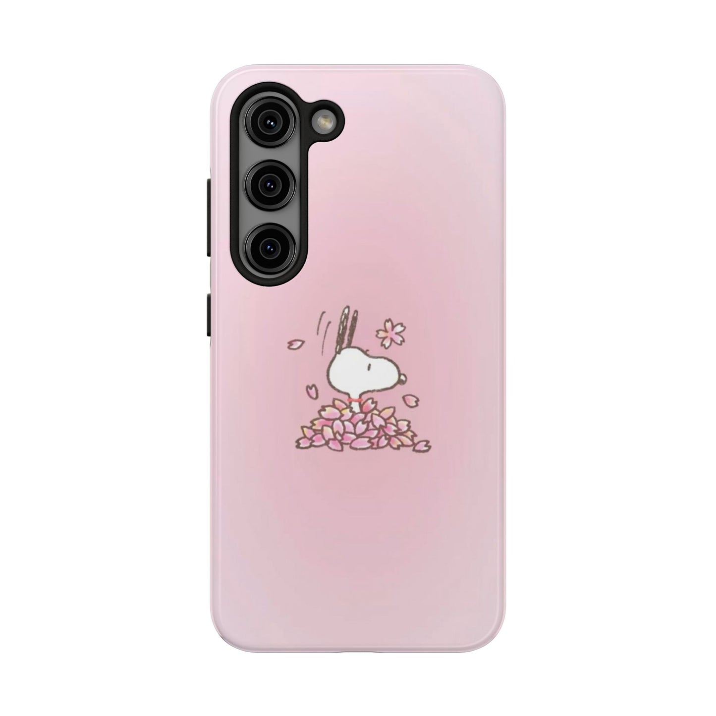 Cute Bunny Floral Tough Phone Cases, Spring Accessories, Gift for Her, Durable Cell Case, Pet Lovers, Unique Spring Decor