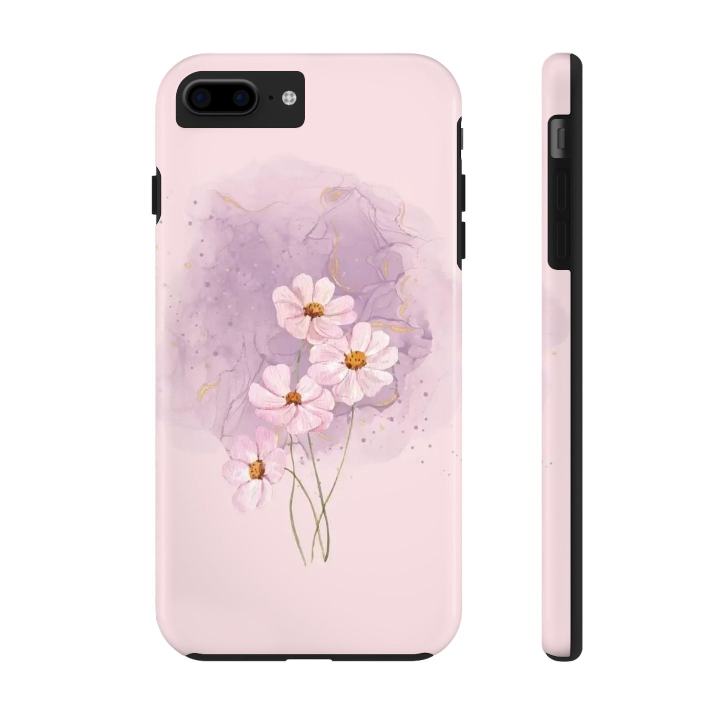 Floral Tough Phone Cases, Protective Phone Cover, Flower Design Case, Stylish Gift for Her, Mother’s Day, Birthday Present