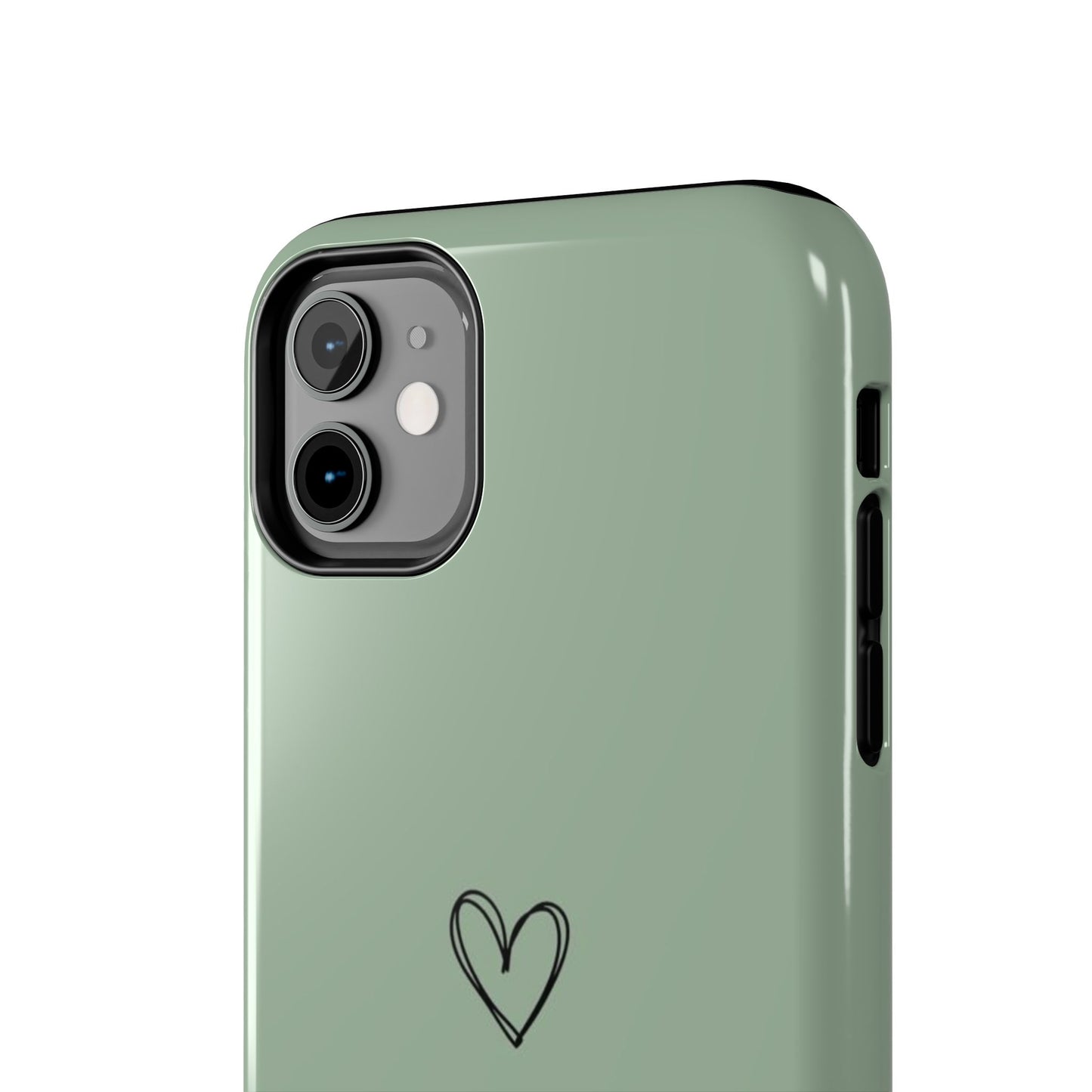 Stylish Tough Phone Cases with Heart Design, Cute Mobile Covers, Unique Gifts for Him/Her, Durable Accessories, Birthday/Friends/Valentine's