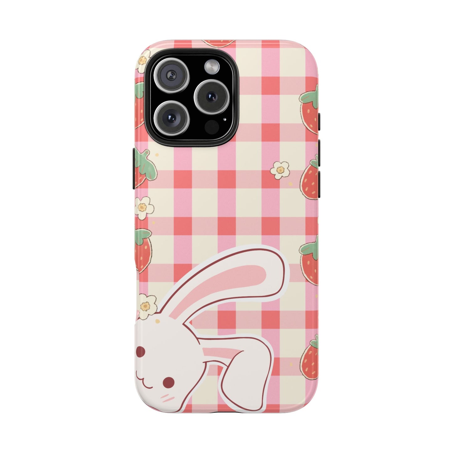 Cute Strawberry Bunny Phone Case