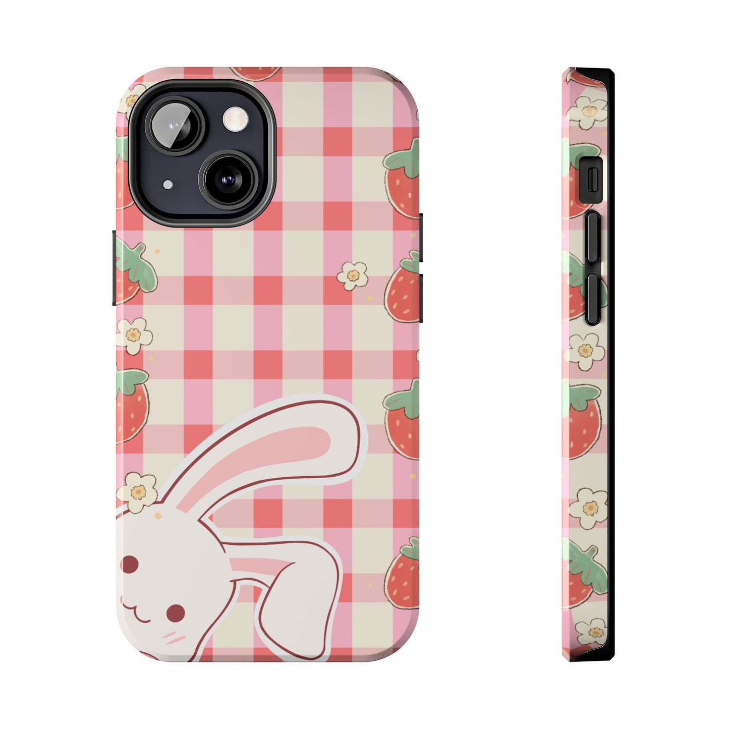 Cute Strawberry Bunny Phone Case