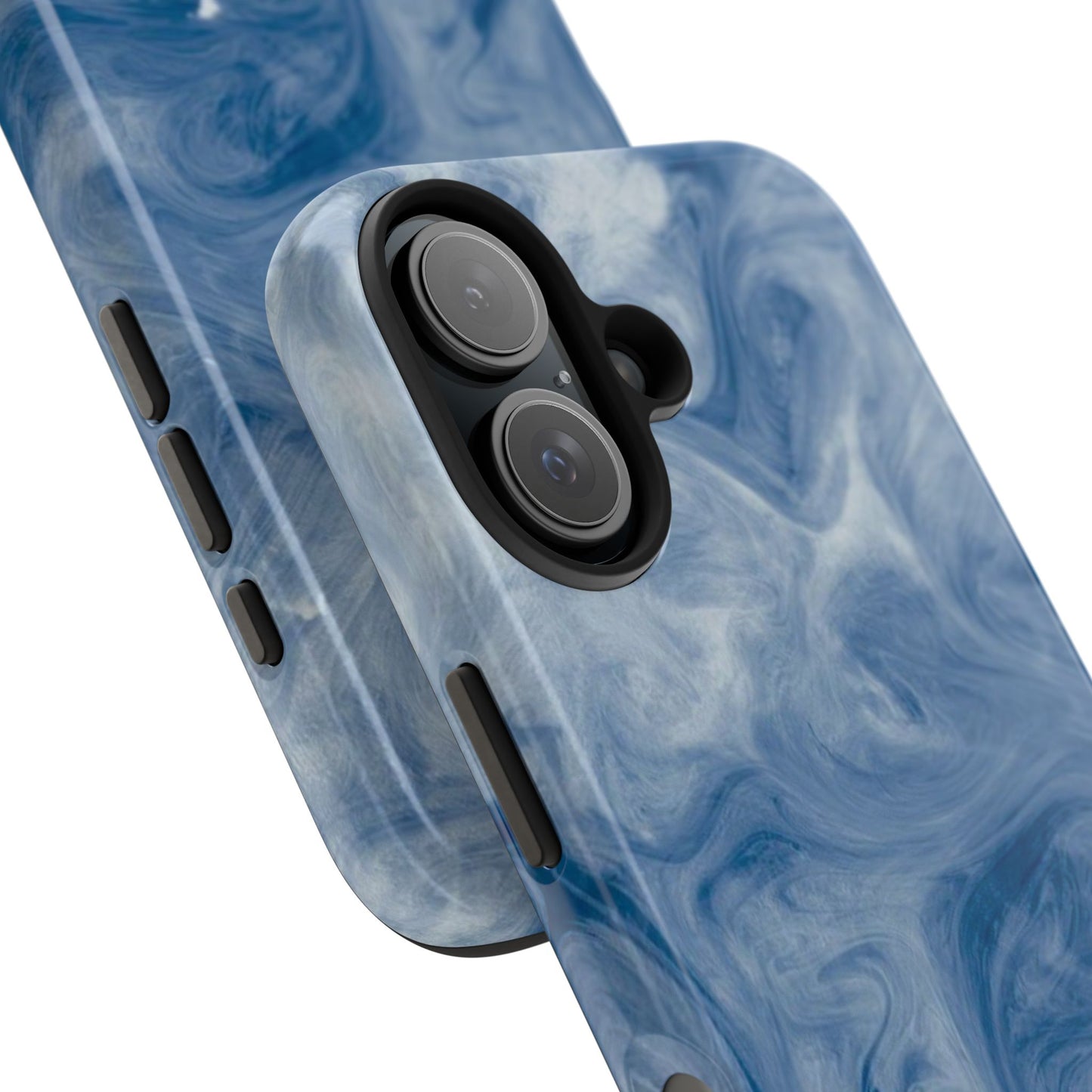 Marble Blue Tough Phone Cases, Phone Protection, Unique Design, Fashion Accessory, Gift for Her, Trendy Smartphone Cover