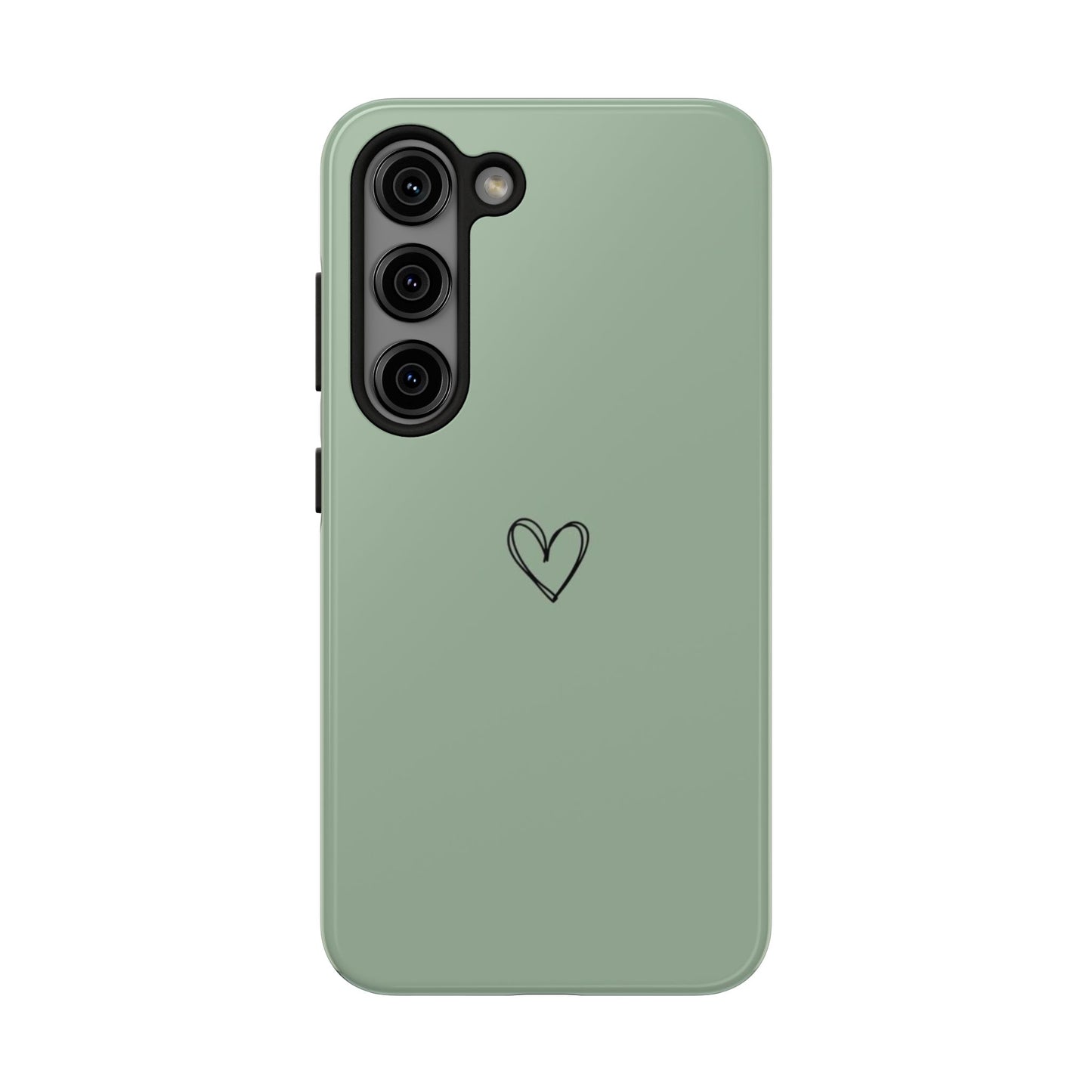 Stylish Tough Phone Cases with Heart Design, Cute Mobile Covers, Unique Gifts for Him/Her, Durable Accessories, Birthday/Friends/Valentine's