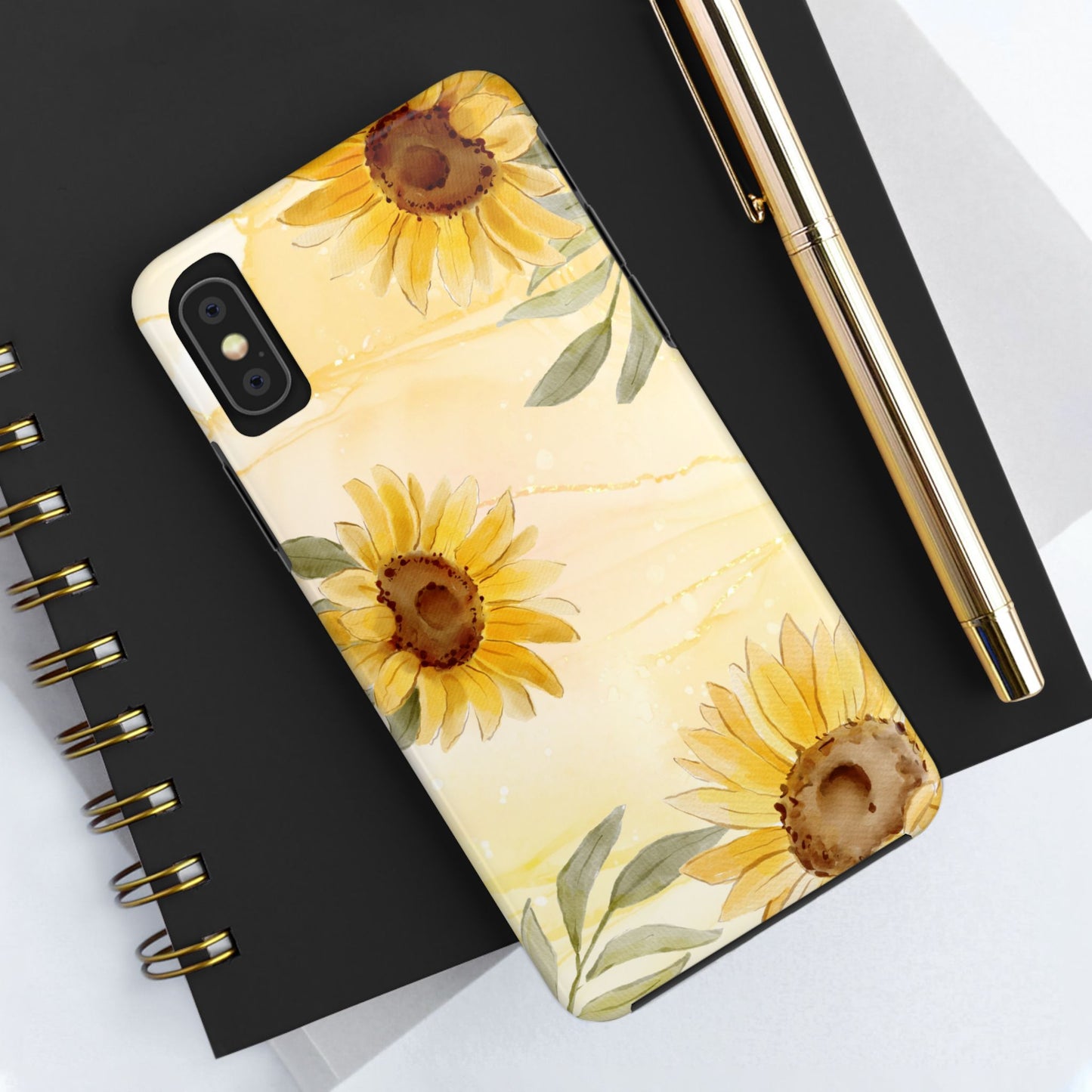Sunflower Tough Phone Case - Floral Phone Cover, Fall Gift, Durable Phone Case, Stylish Accessory, Nature Lover Gift