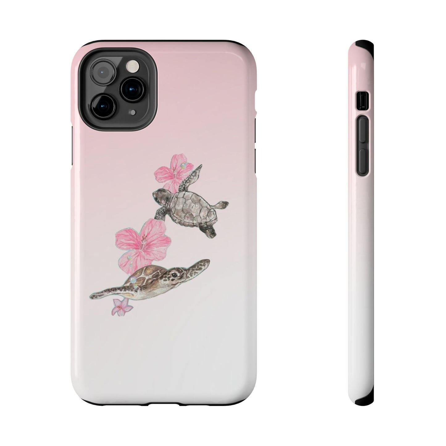 Turtle Phone Case – Tropical Tough Cover, Beach Lover Gift, Ocean Aesthetic, Durable Accessory for Summer, Fun & Functional Case