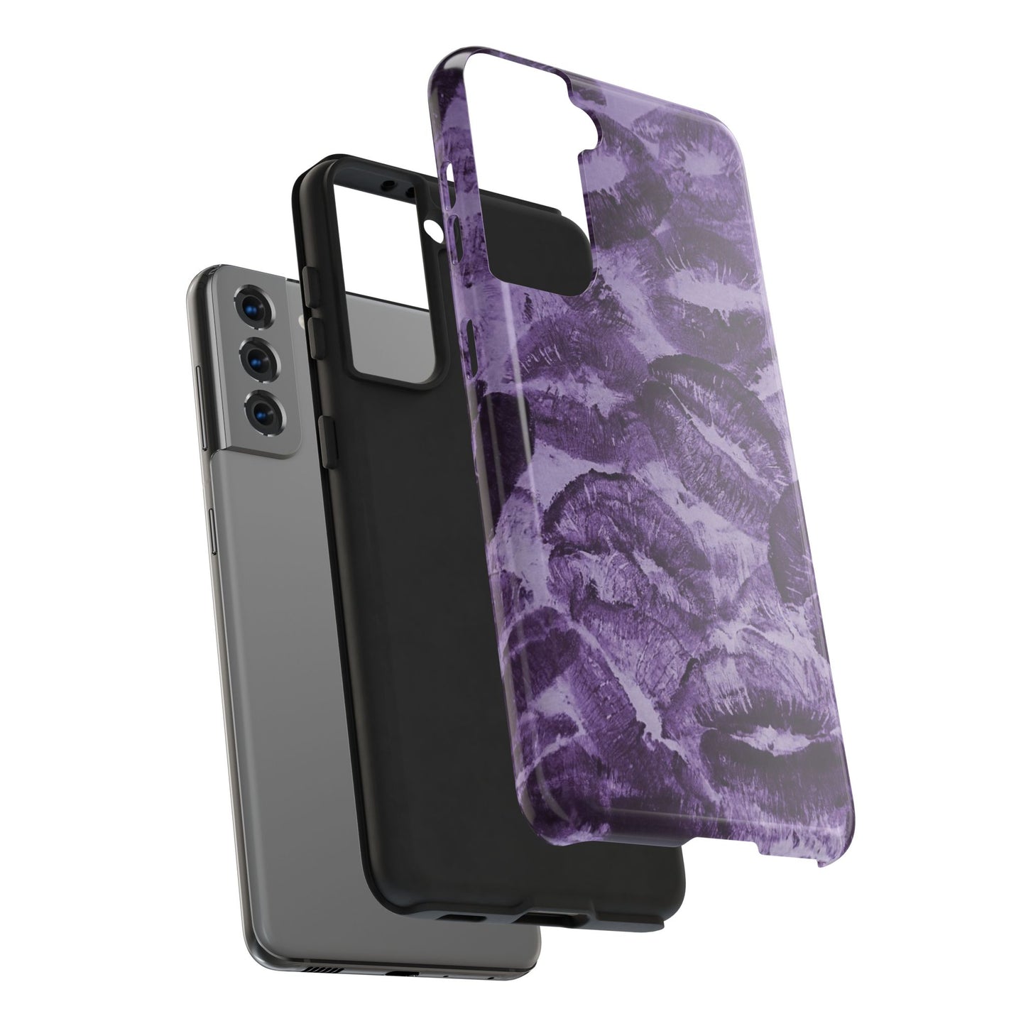 Purple Kiss Phone Case, Tough Case for iPhone & Samsung, Chic Gift for Friends, Stylish Protection, Trendy Phone Accessories