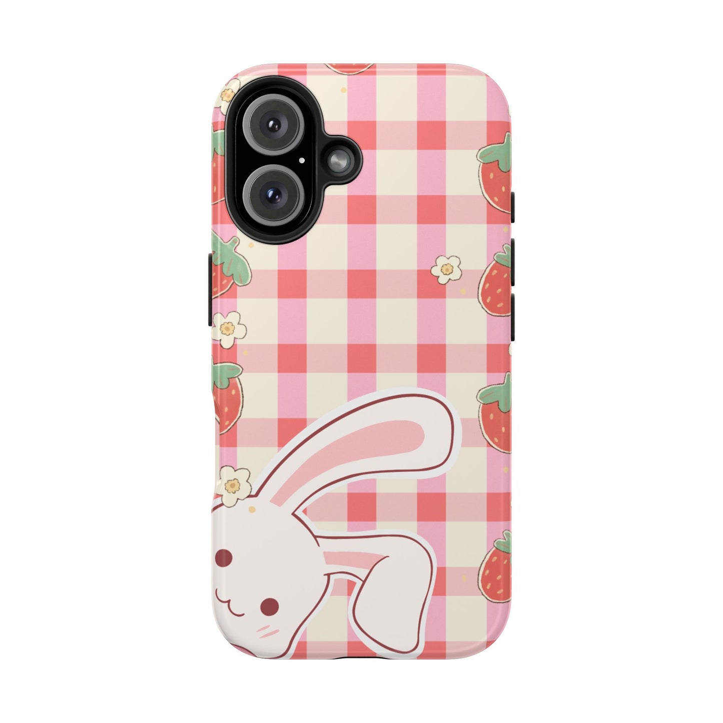 Cute Strawberry Bunny Phone Case