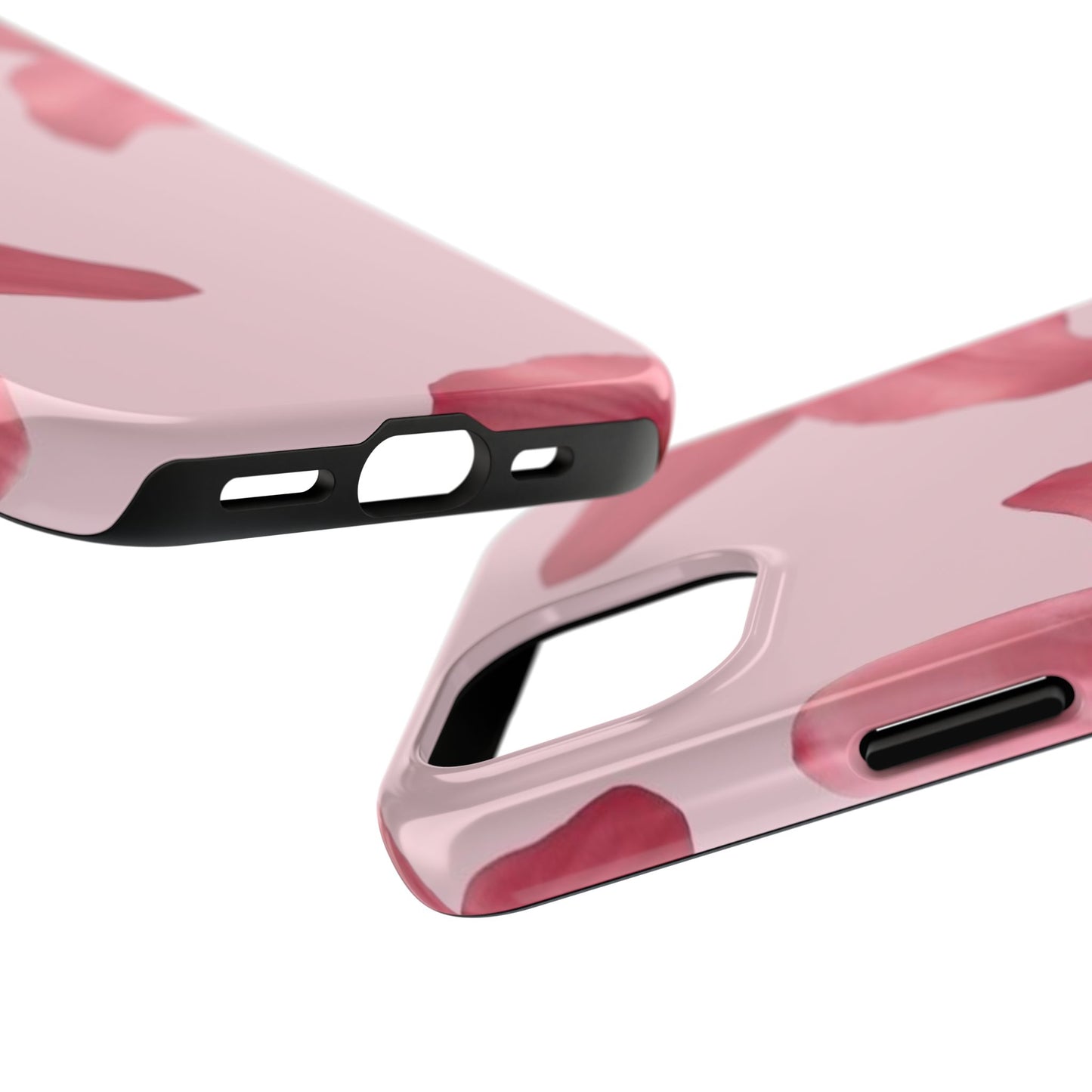 Stylish Floral Phone Case - Tough & Durable, Pink Lily Design, Perfect for Flower Lovers, Gift for Her, Seasonal Accessory, Phone Protection