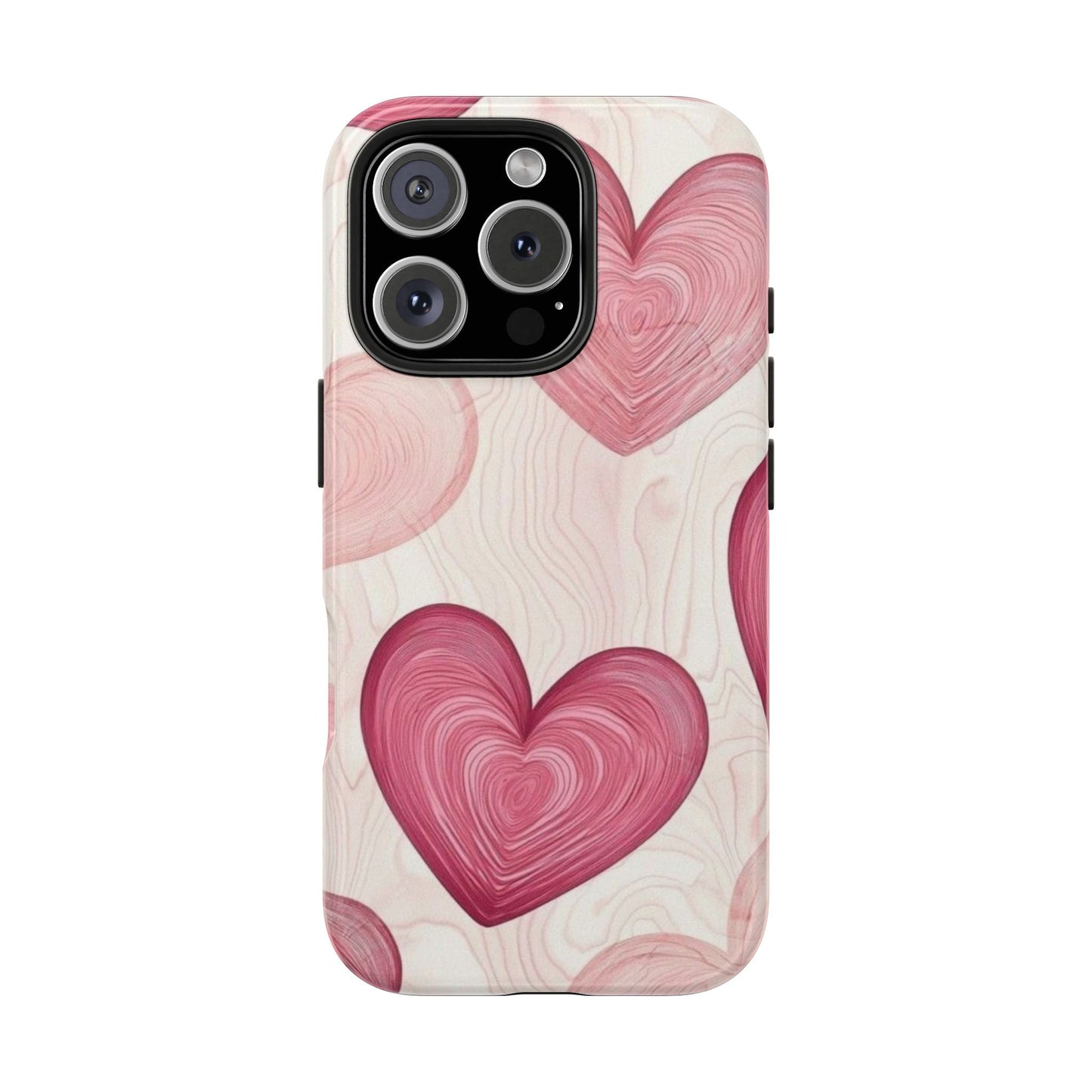 Romantic Heart Phone Cases - Cute, Durable Covers for Valentine's Day, Gift for Her, Love Decor, Phone Accessories