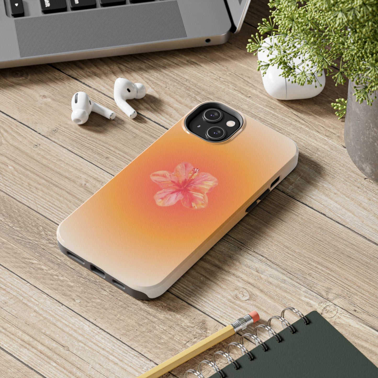 Tropical Floral Tough Phone Cases - Stylish Protection for Adventurers, Summer Vibes, Gifts for Nature Lovers, Vacation Essentials