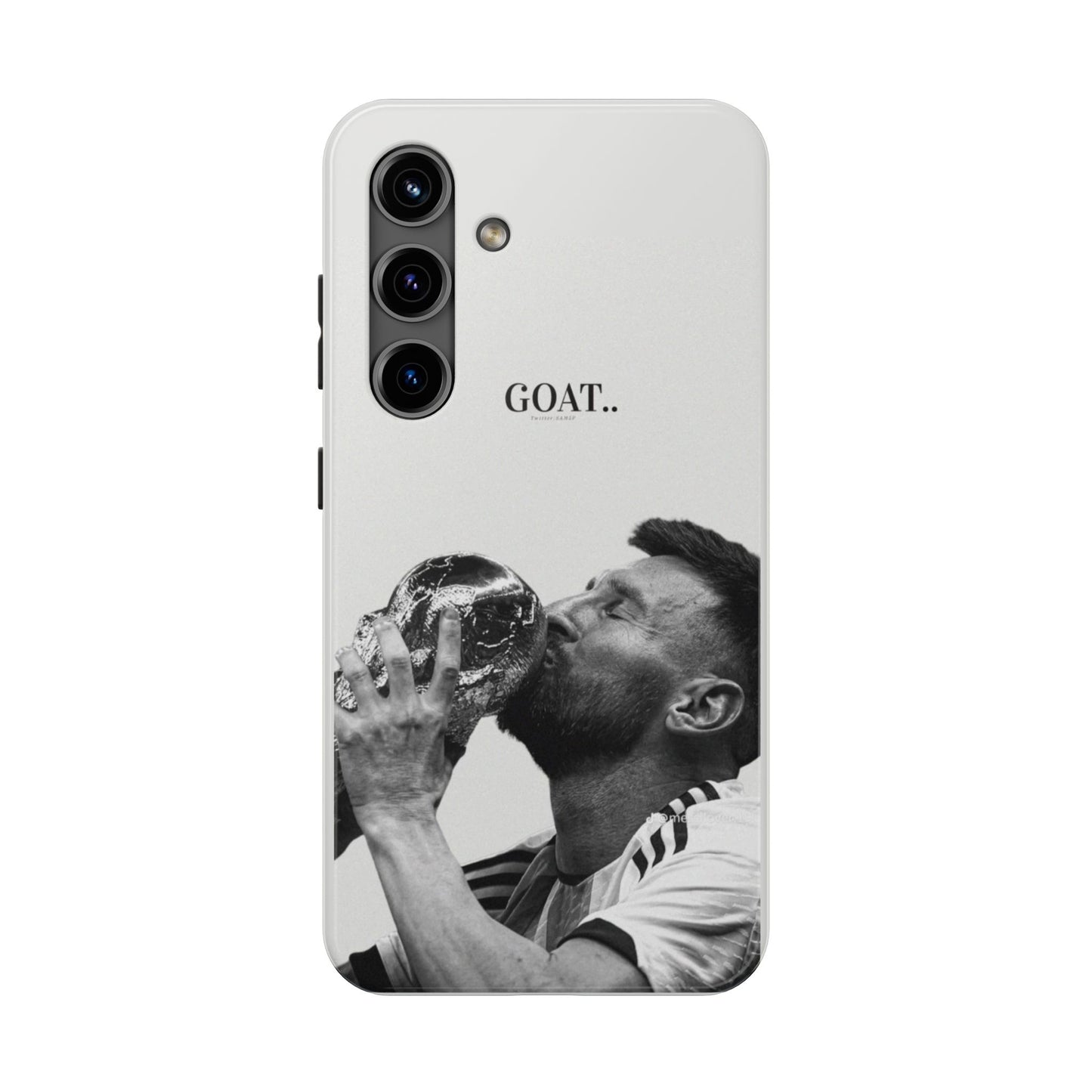 Soccer GOAT Phone Case, Tough Phone Case, Sports Accessory, Gift for Soccer Fans, Mens Birthday Gift, Unique Phone Cover
