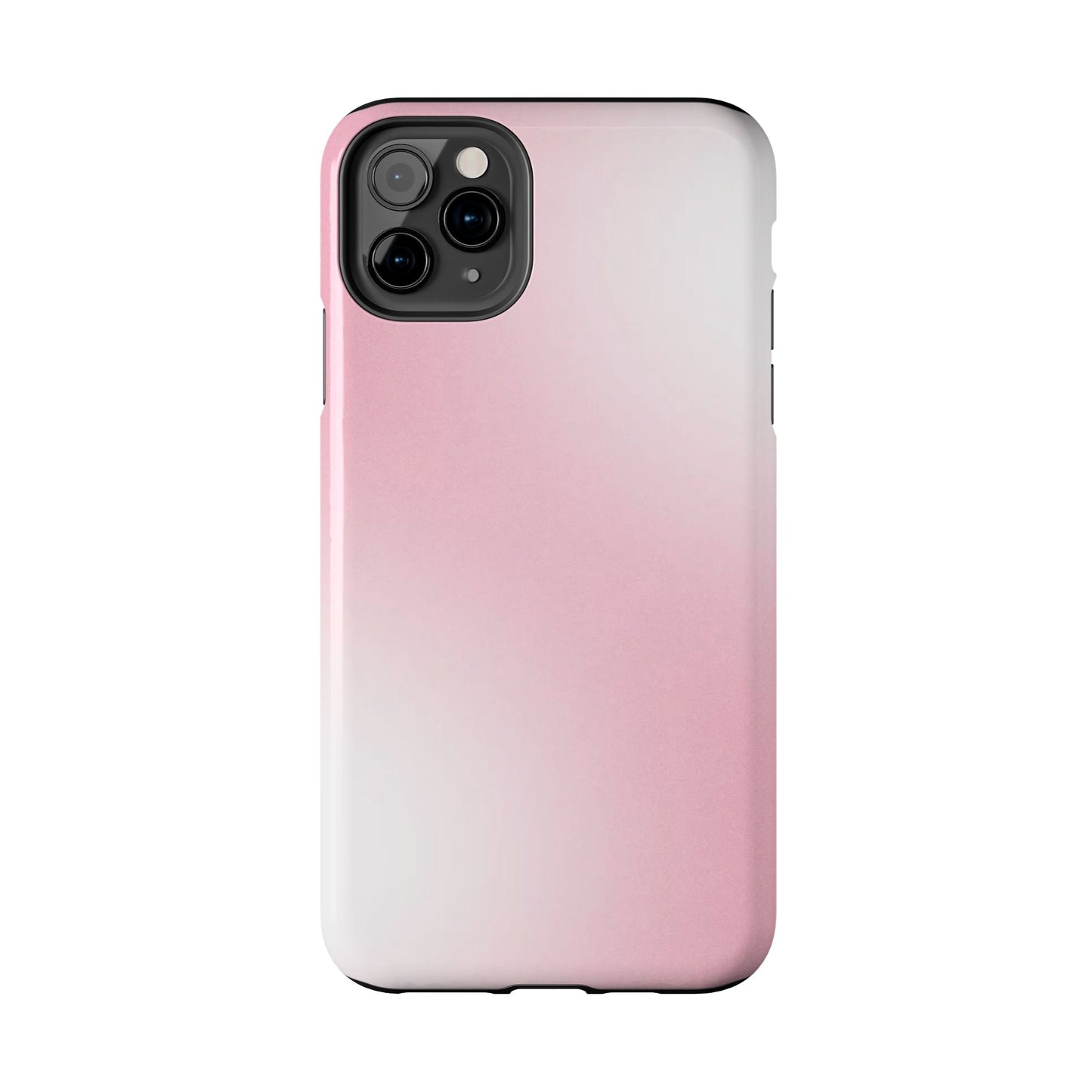 Stylish Tough Phone Cases, Durable Phone Covers, Pink Gradient Phone Case, Gift for Her, Trendy Phone Accessories