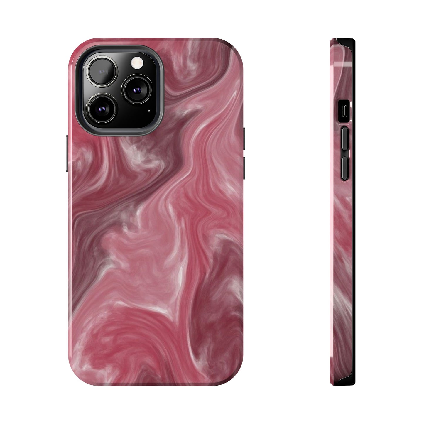 Stylish Marble Phone Case - Tough Shockproof Cover, Apple iPhone, Samsung Galaxy, Gift for Her, Trendy Accessory