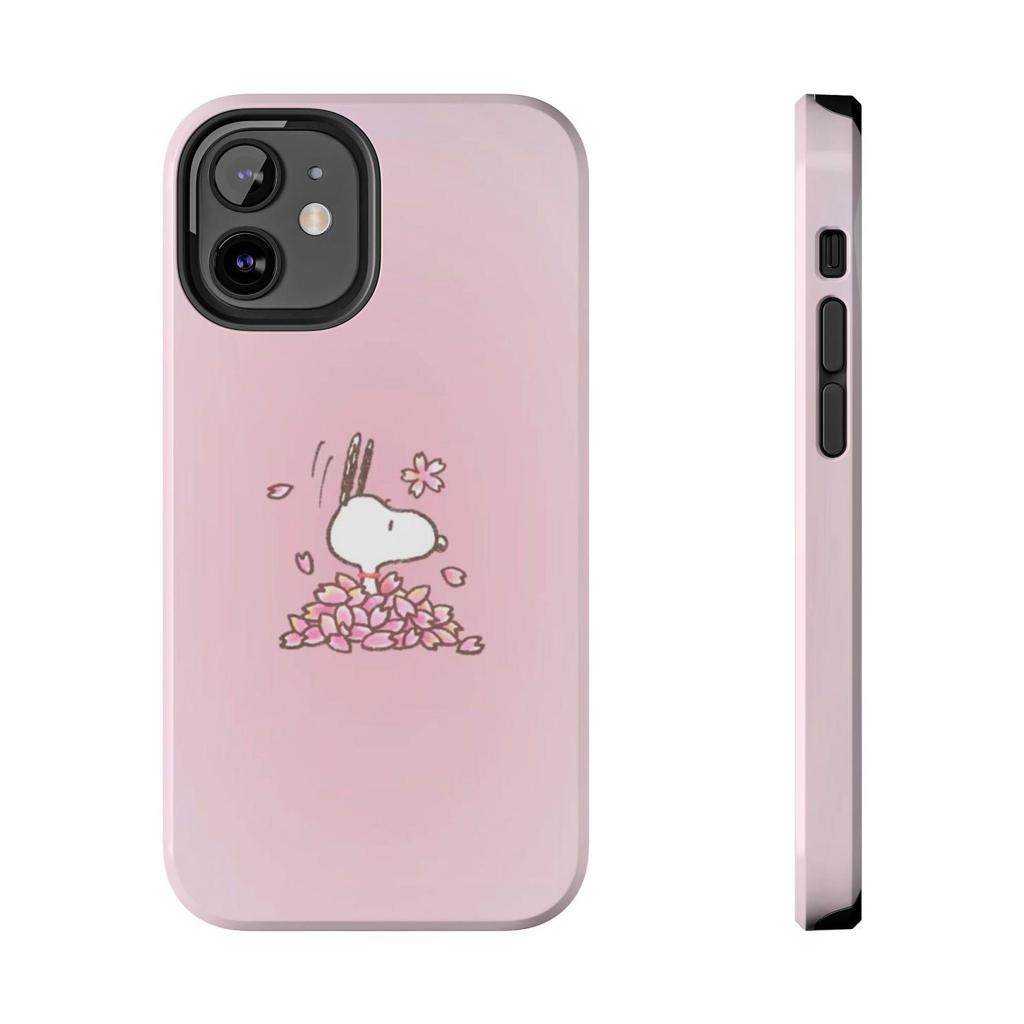 Cute Bunny Floral Tough Phone Cases, Spring Accessories, Gift for Her, Durable Cell Case, Pet Lovers, Unique Spring Decor