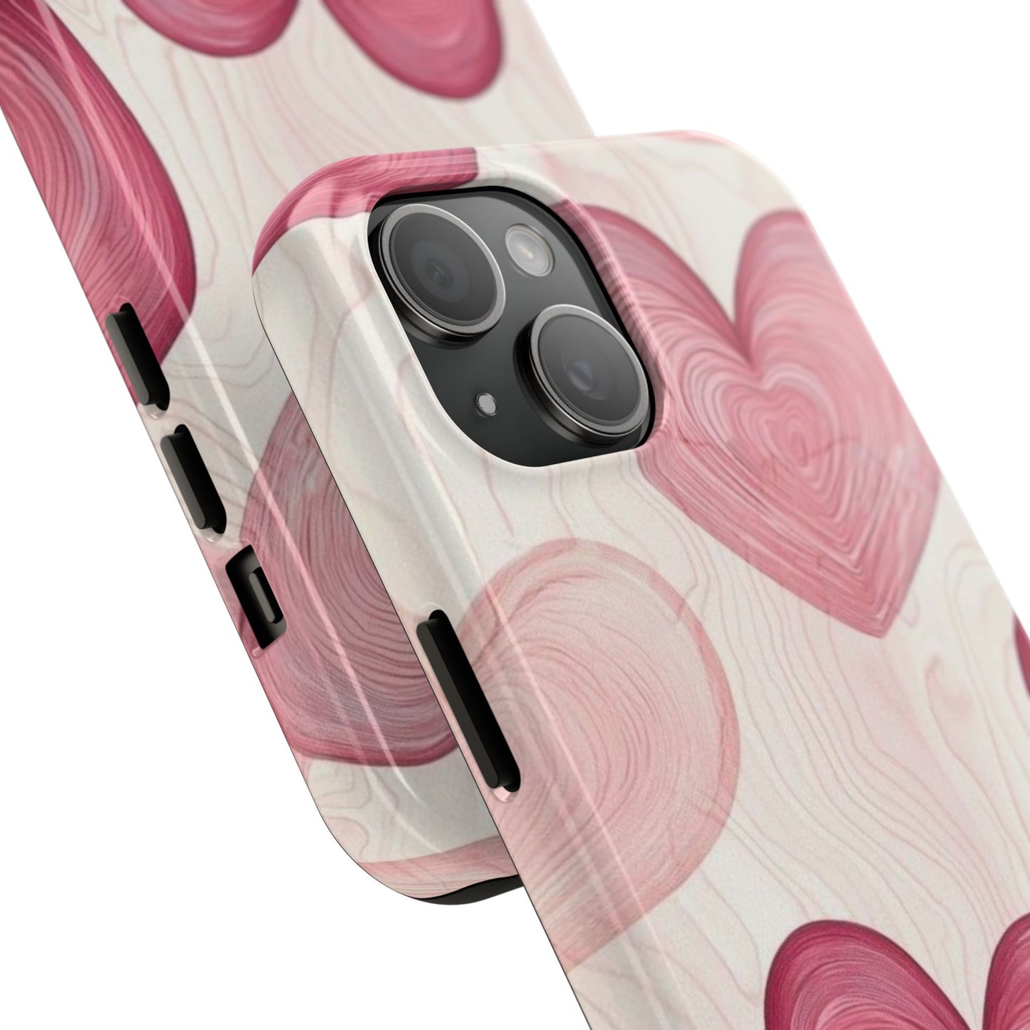 Romantic Heart Phone Cases - Cute, Durable Covers for Valentine's Day, Gift for Her, Love Decor, Phone Accessories