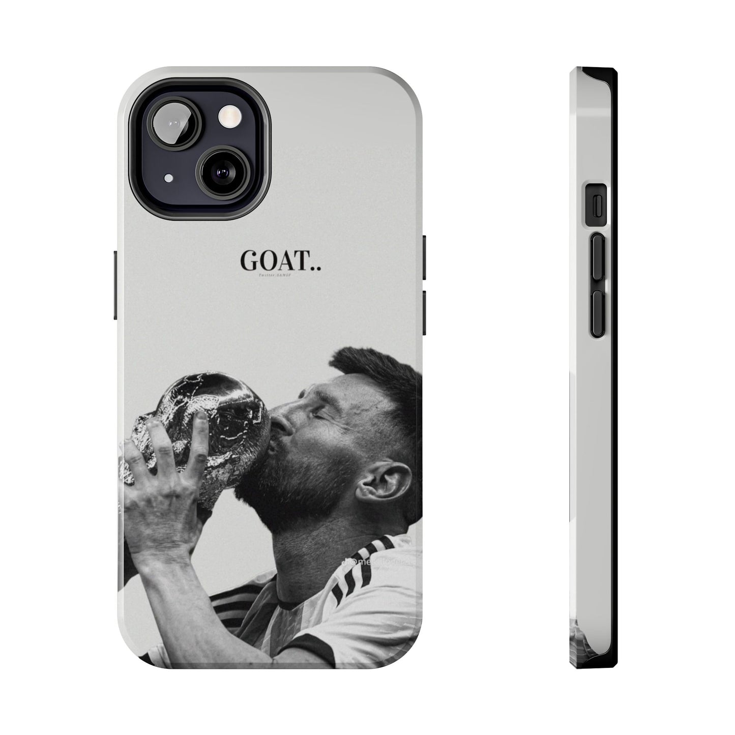 Soccer GOAT Phone Case, Tough Phone Case, Sports Accessory, Gift for Soccer Fans, Mens Birthday Gift, Unique Phone Cover