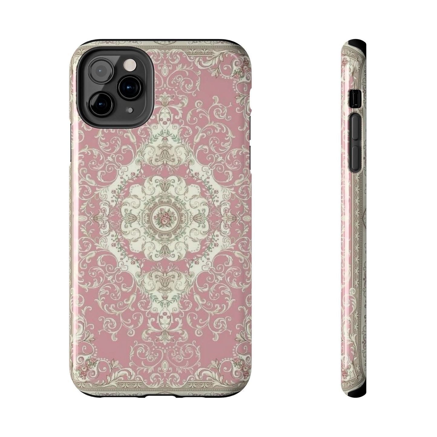 Elegant Floral Tough Phone Cases, Stylish Phone Covers, Durable Tech Accessories, Decorative Phone Protection, Trendy Gift for Her