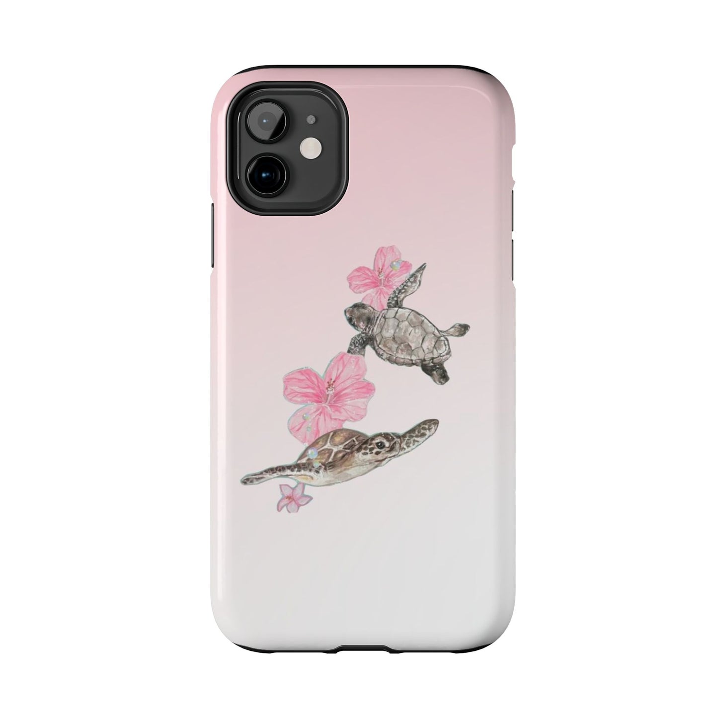 Turtle Phone Case – Tropical Tough Cover, Beach Lover Gift, Ocean Aesthetic, Durable Accessory for Summer, Fun & Functional Case