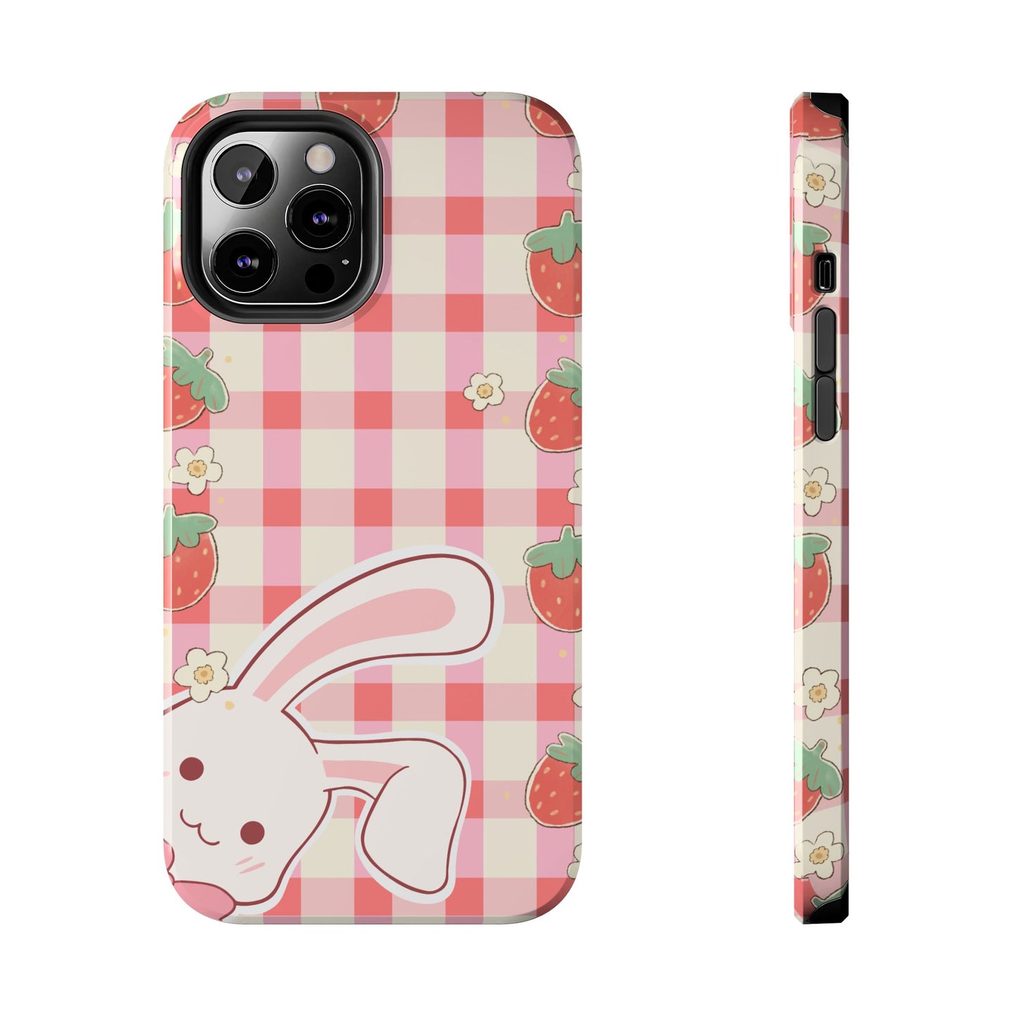 Cute Strawberry Bunny Phone Case
